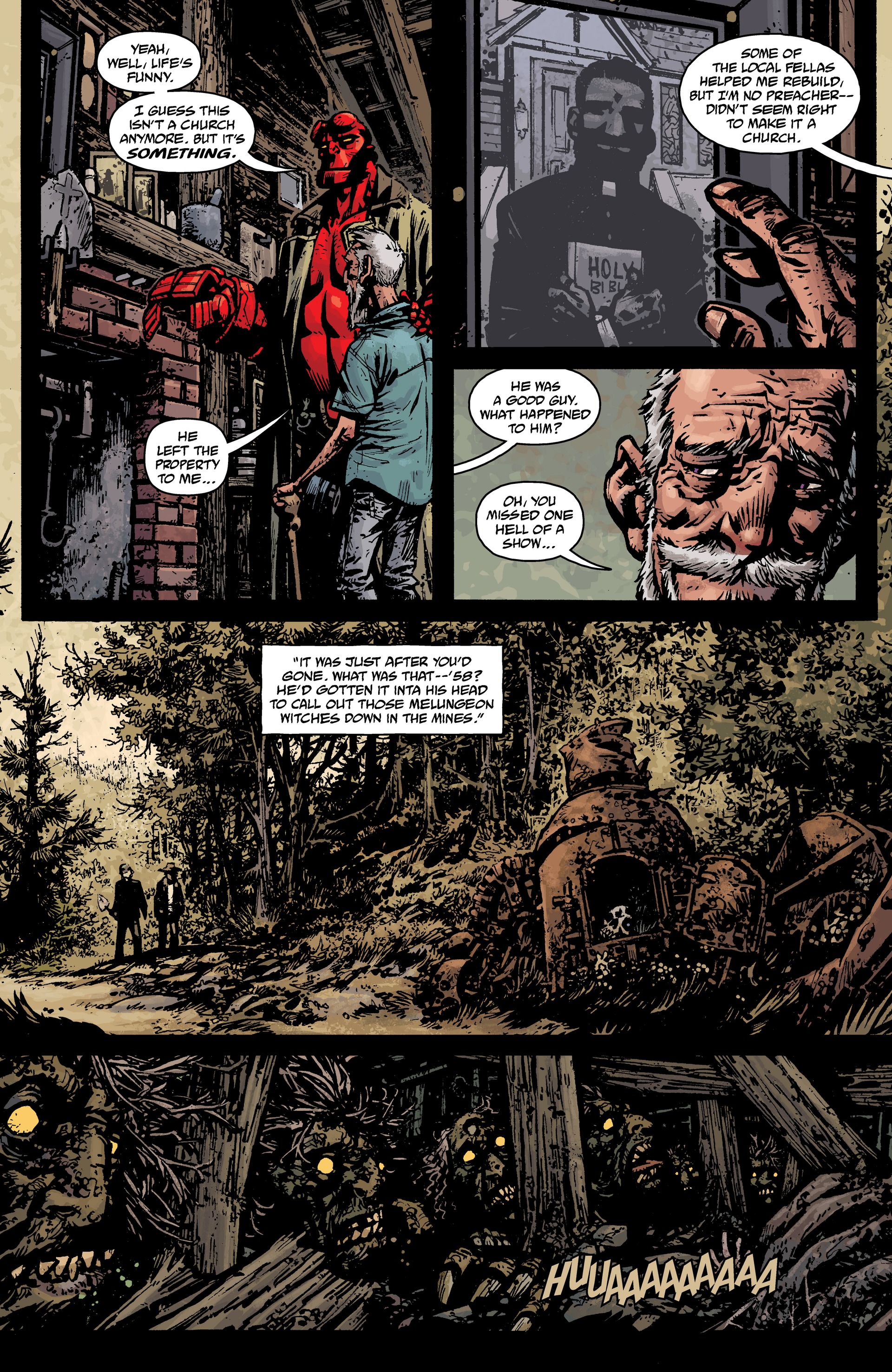 Read online Hellboy and the B.P.R.D.: The Return of Effie Kolb and Others comic -  Issue # TPB (Part 1) - 13
