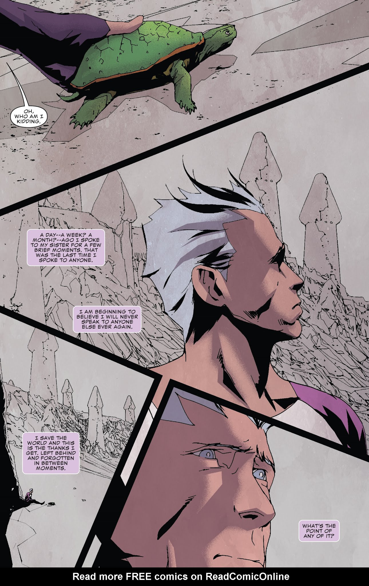 Read online Quicksilver: No Surrender comic -  Issue #4 - 6