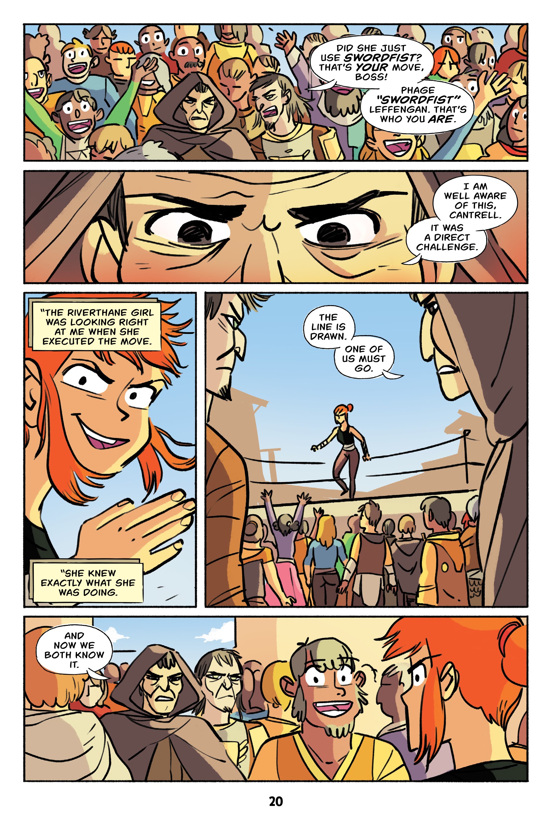 Read online Wrassle Castle comic -  Issue #3 - 21
