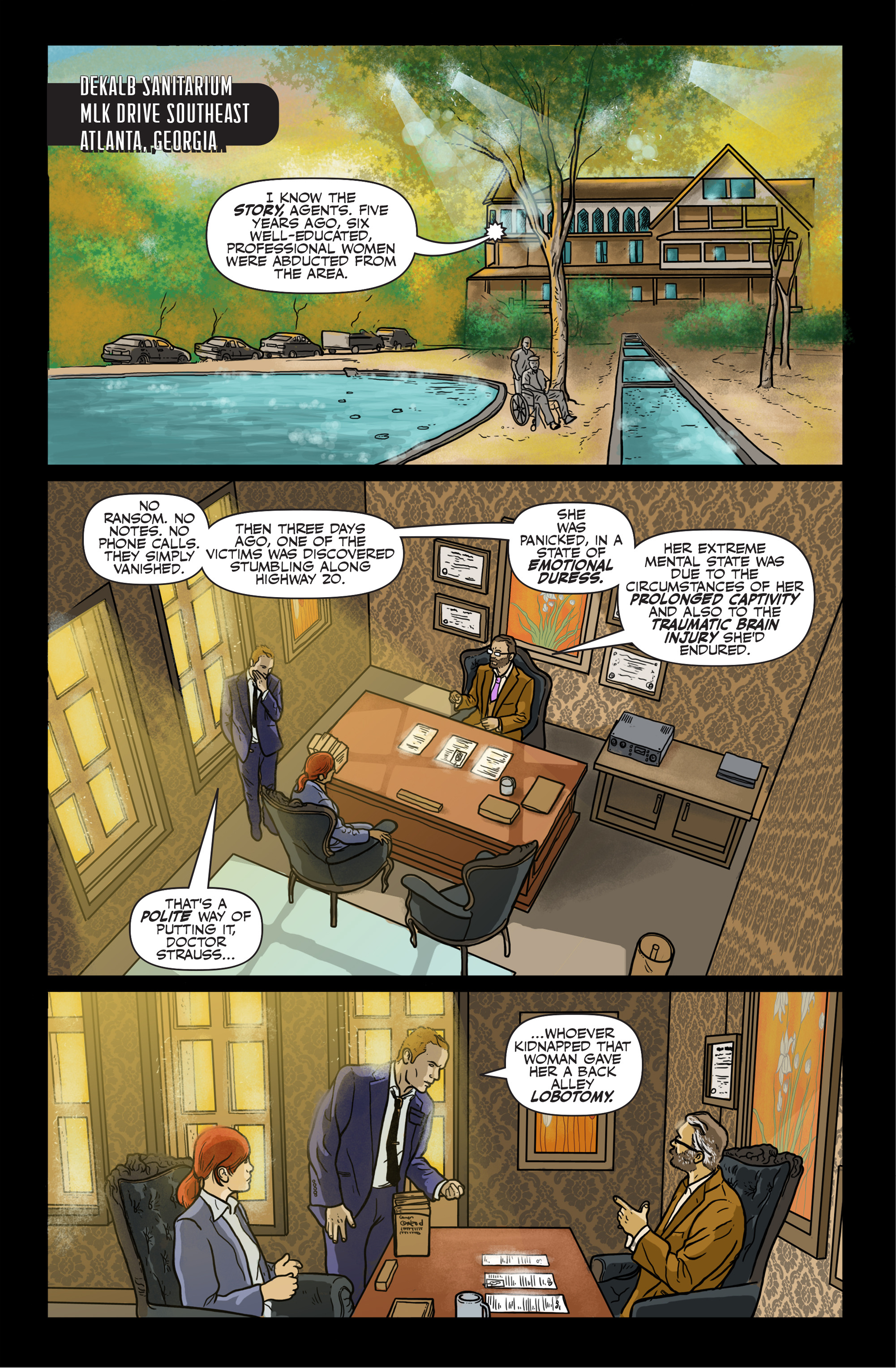 Read online Missing: A Kim Willows Mystery comic -  Issue #2 - 7