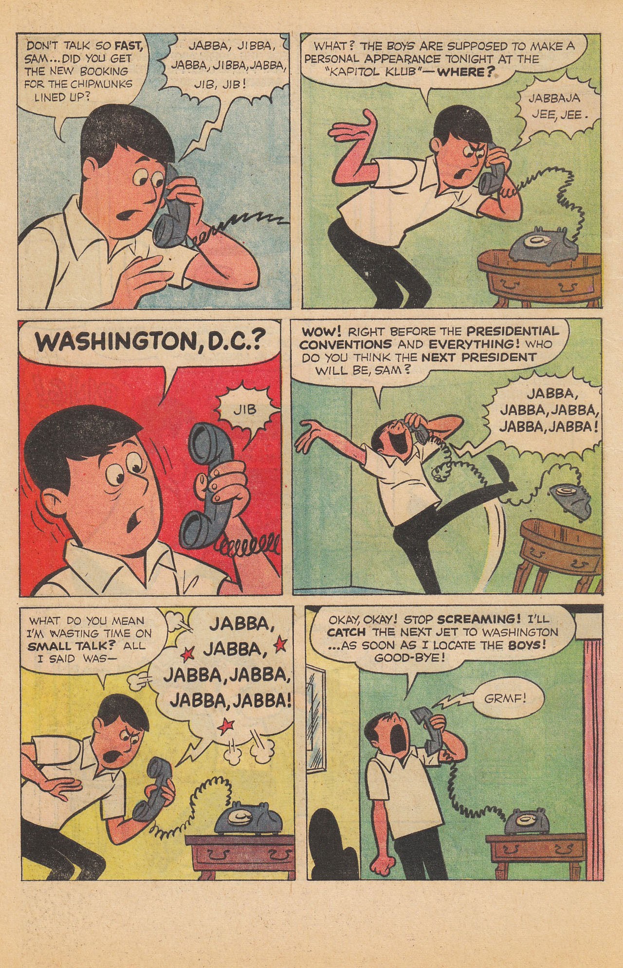 Read online Alvin for President comic -  Issue # Full - 16