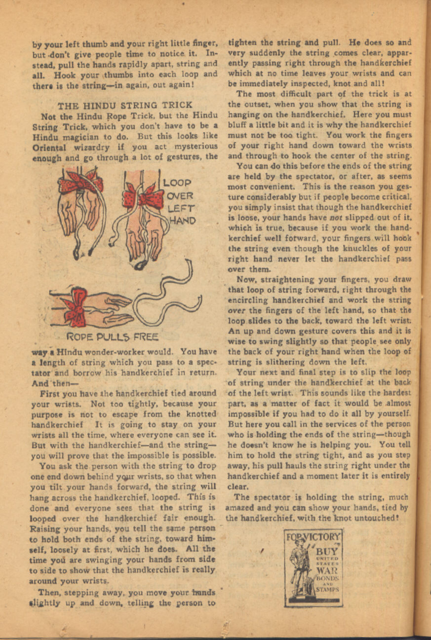 Read online Super-Magician Comics comic -  Issue #23 - 46