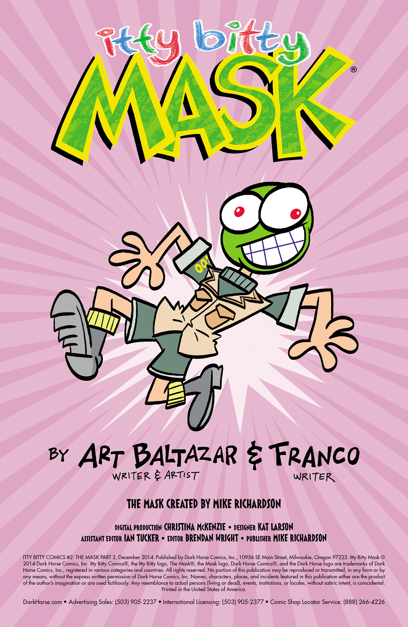 Read online Itty Bitty Comics: The Mask comic -  Issue #2 - 2