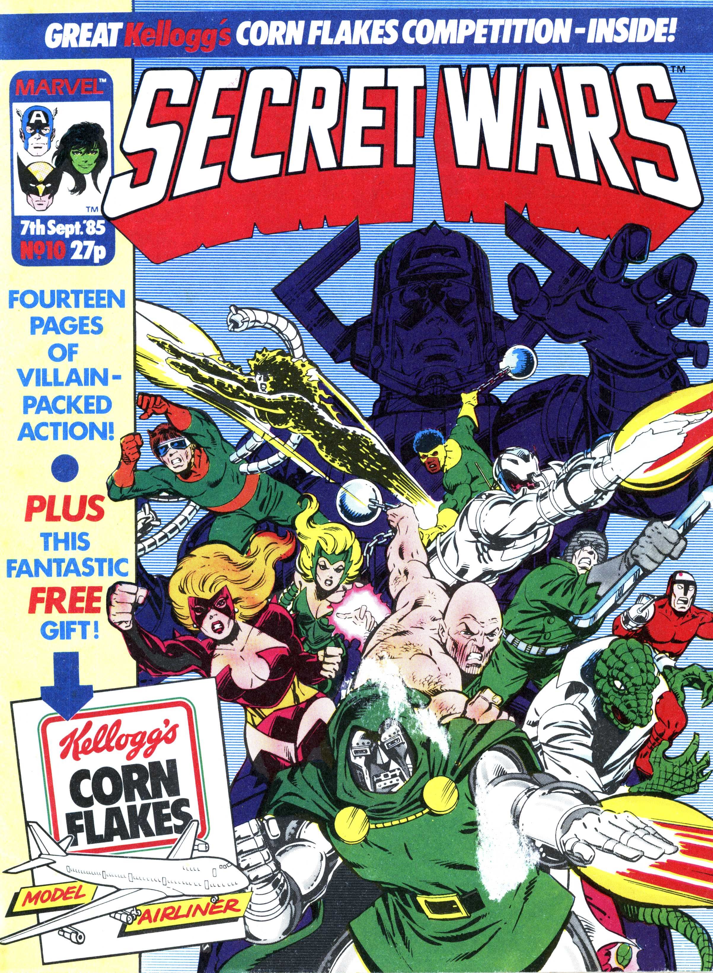 Read online Secret Wars (1985) comic -  Issue #10 - 1