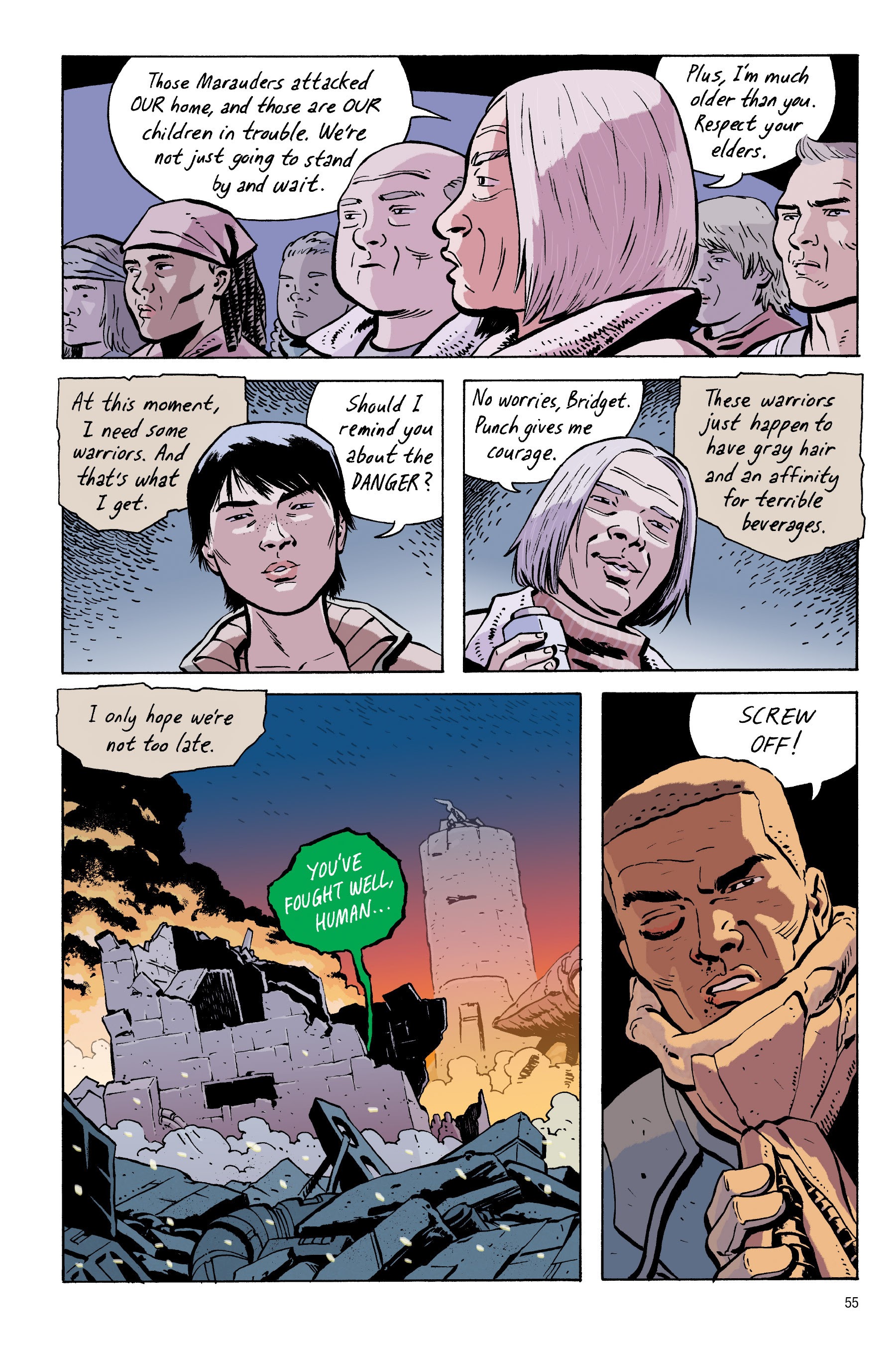 Read online The Battles of Bridget Lee comic -  Issue # TPB 1 - 55
