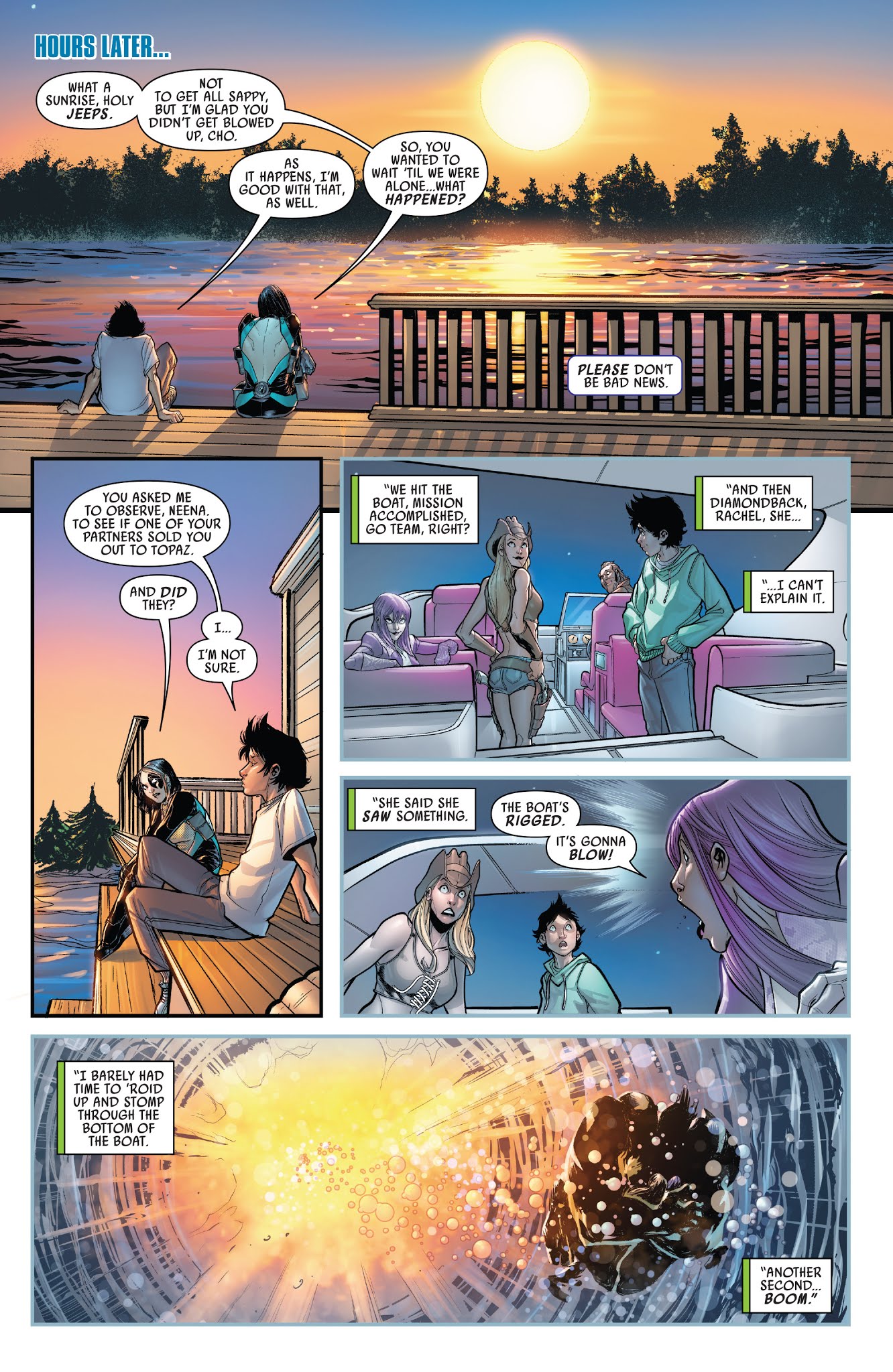 Read online Domino (2018) comic -  Issue #3 - 14