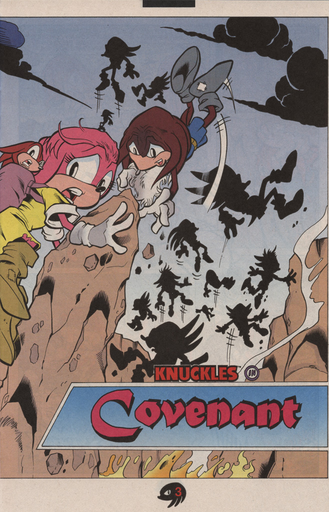 Read online Knuckles the Echidna comic -  Issue #11 - 7