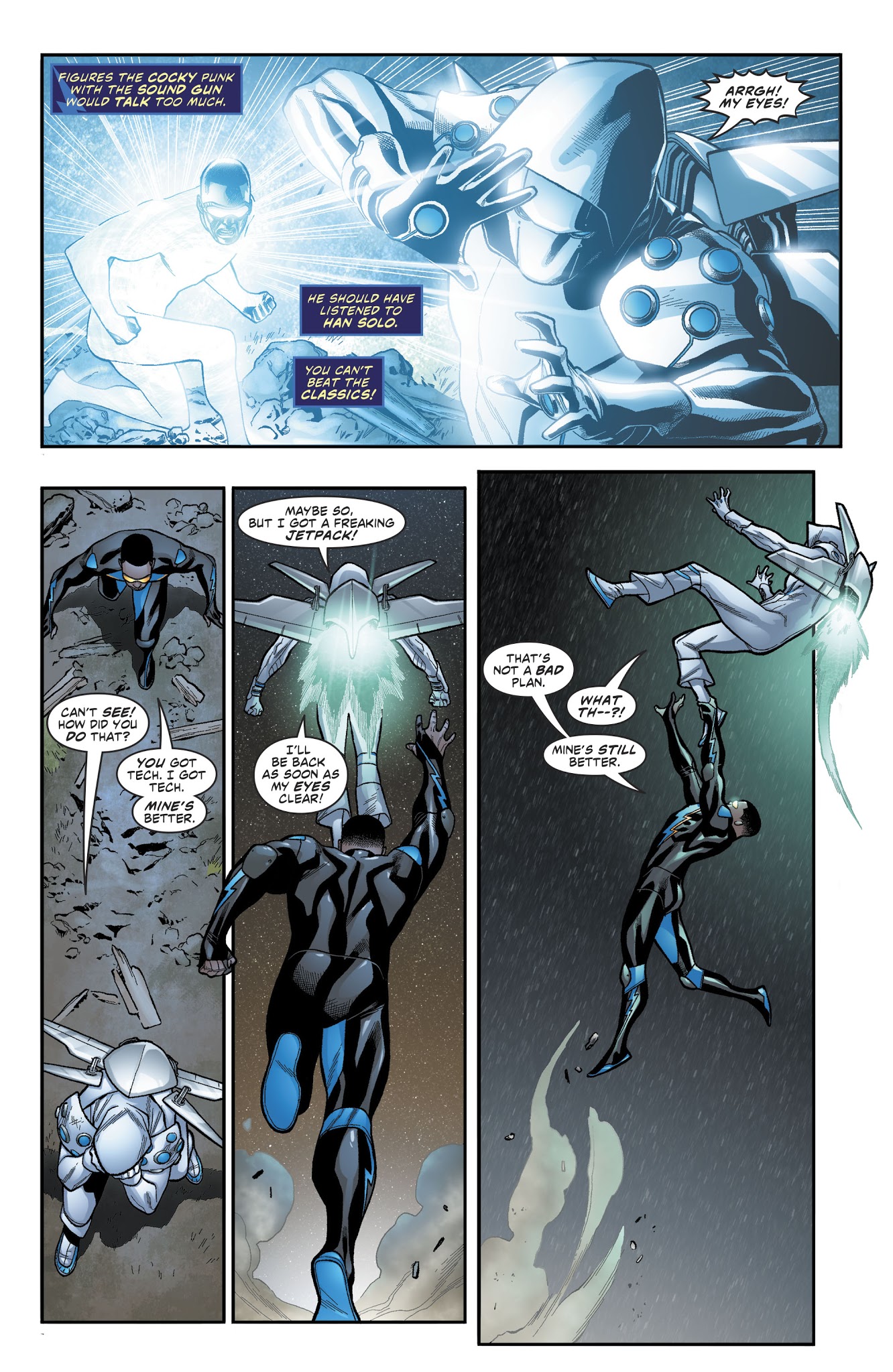 Read online Black Lightning: Cold Dead Hands comic -  Issue #4 - 10