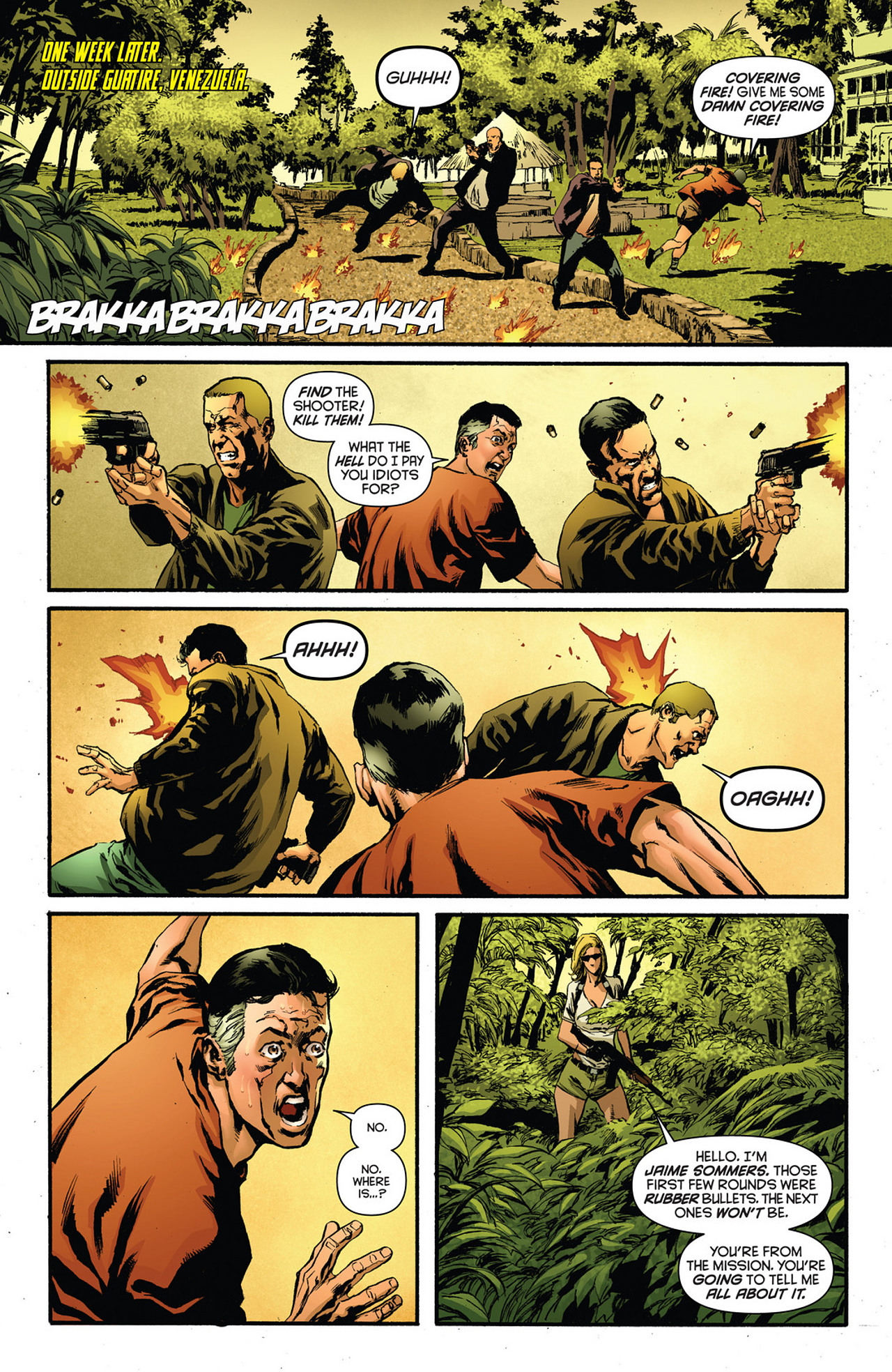 Read online The Bionic Woman comic -  Issue #3 - 4