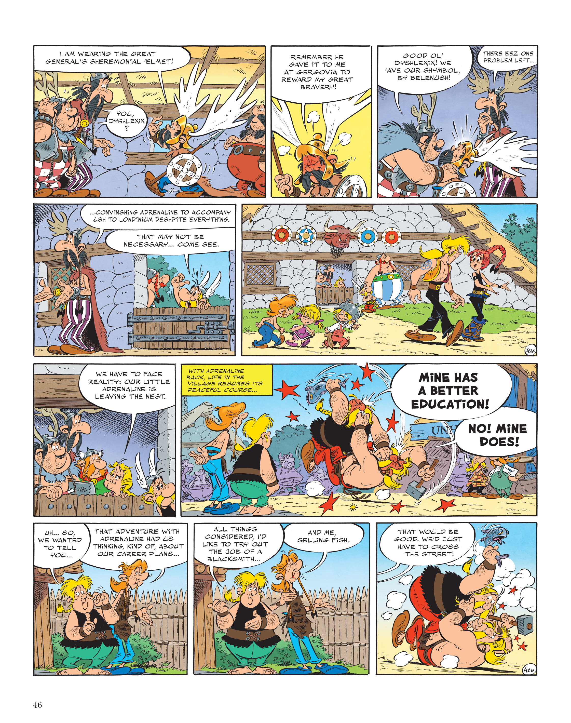 Read online Asterix comic -  Issue #38 - 47