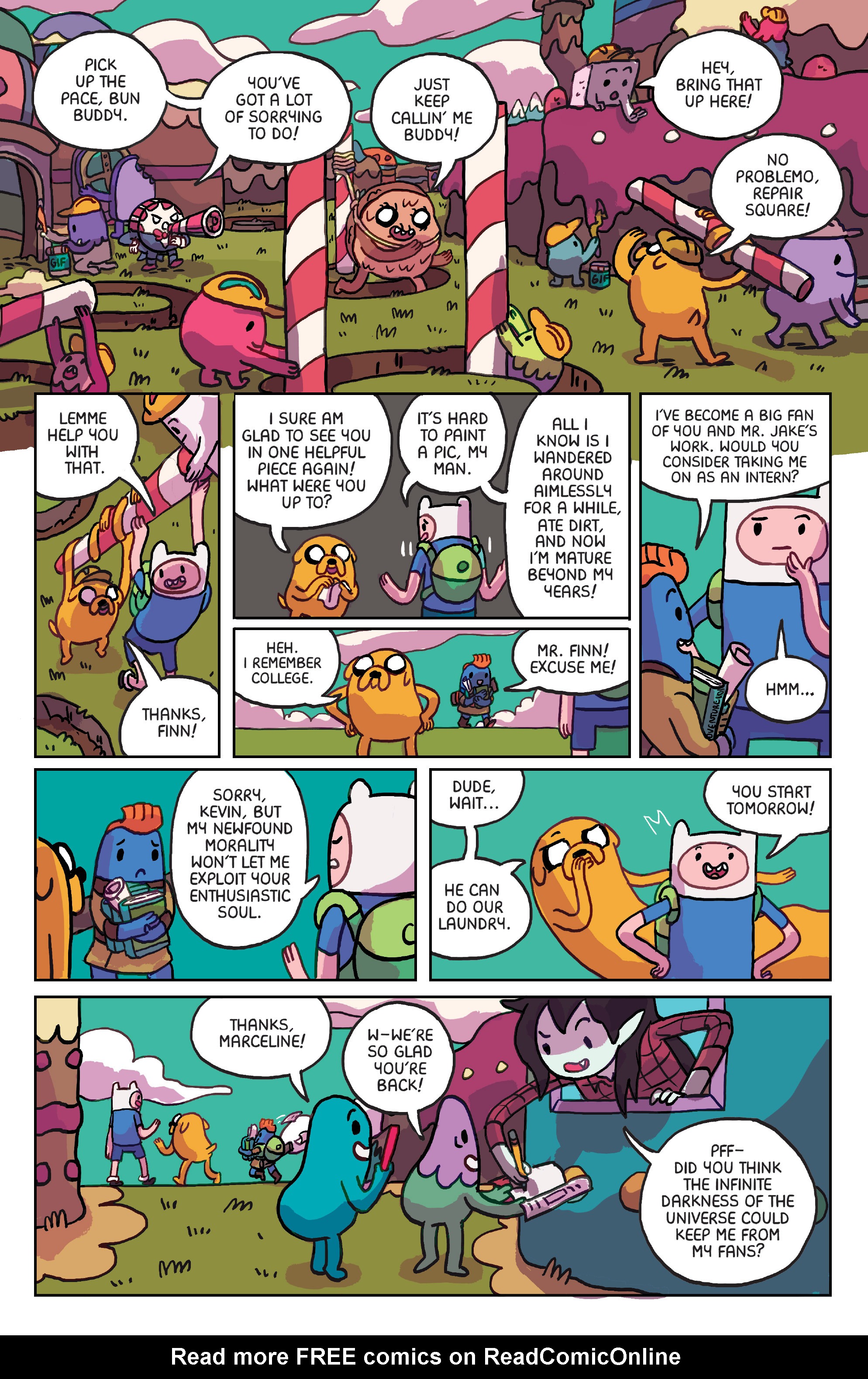 Read online Adventure Time: Marceline Gone Adrift comic -  Issue #6 - 22