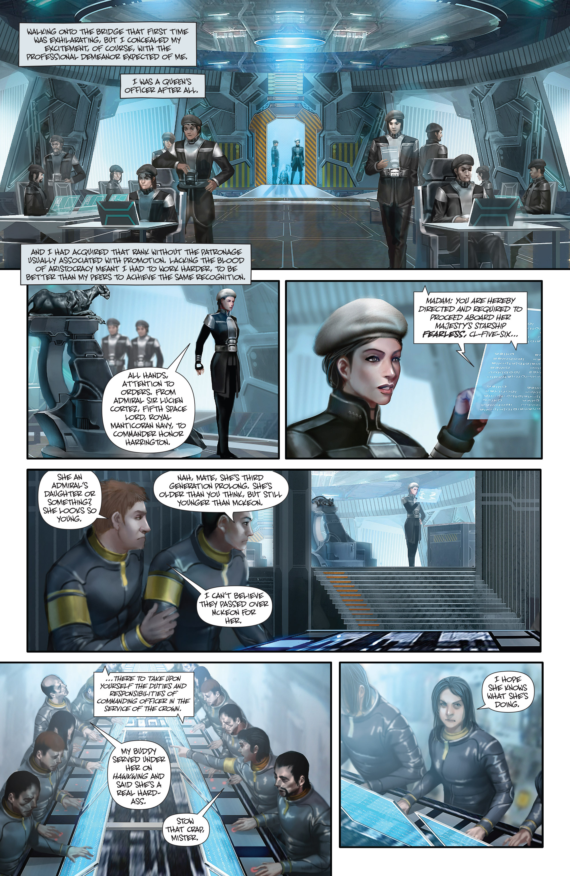 Read online Tales of Honor (2014) comic -  Issue #1 - 11