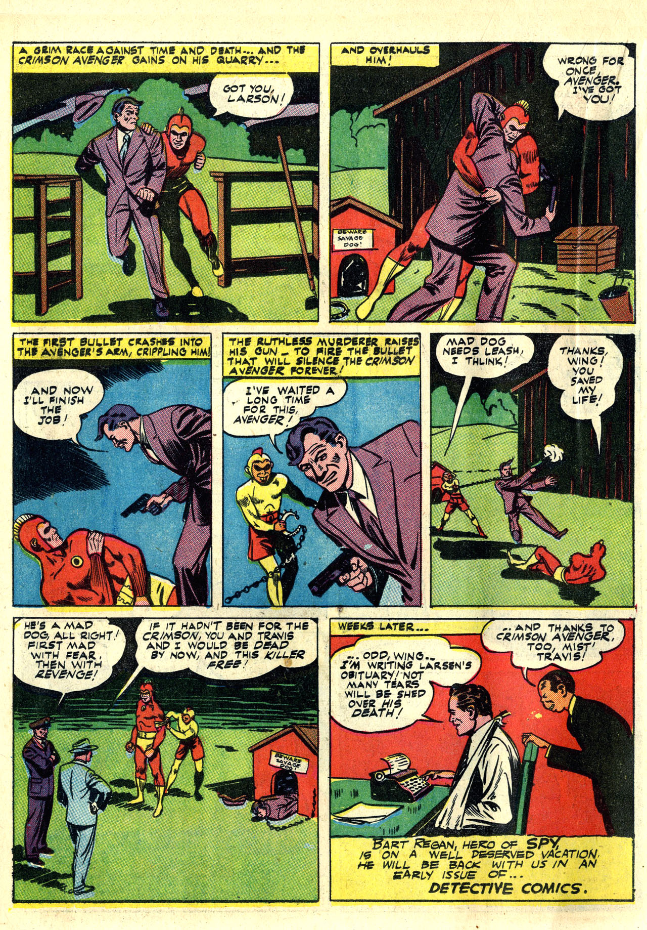 Read online Detective Comics (1937) comic -  Issue #78 - 34