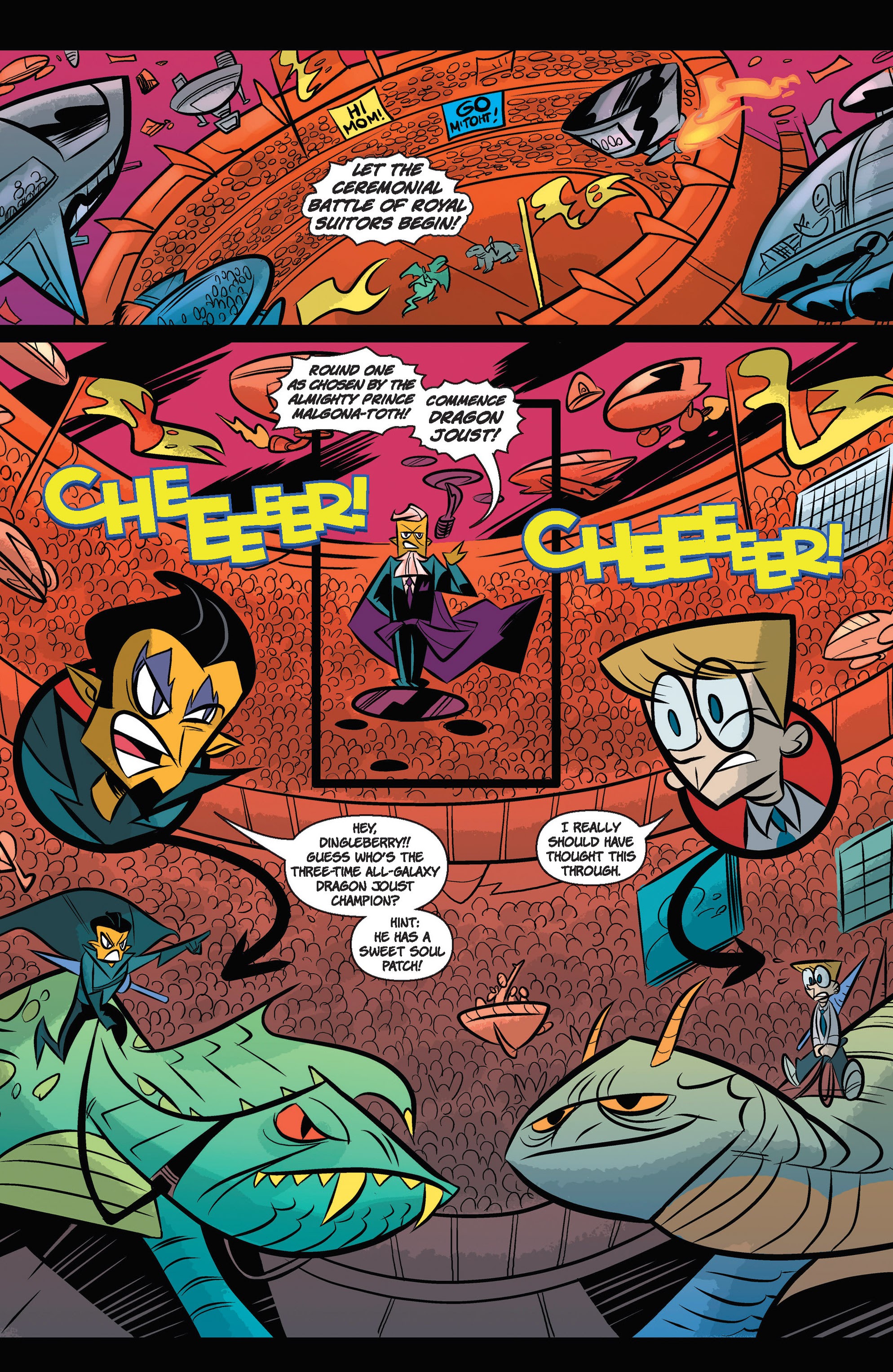 Read online Super Human Resources comic -  Issue #4 - 5