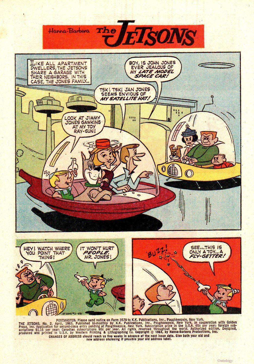 Read online The Jetsons (1963) comic -  Issue #2 - 3