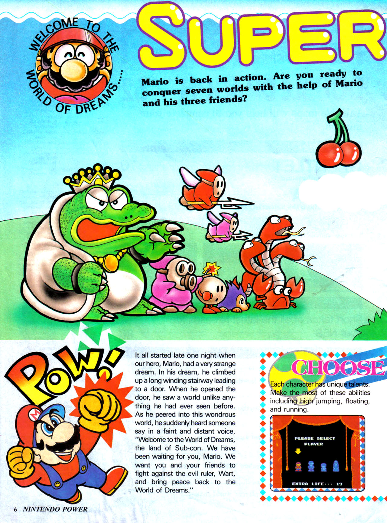 Read online Nintendo Power comic -  Issue #1 - 7