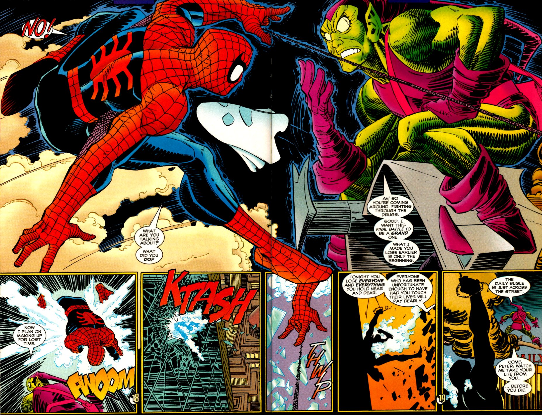 Read online Spider-Man (1990) comic -  Issue #75 - The Night Of The Goblin - 16