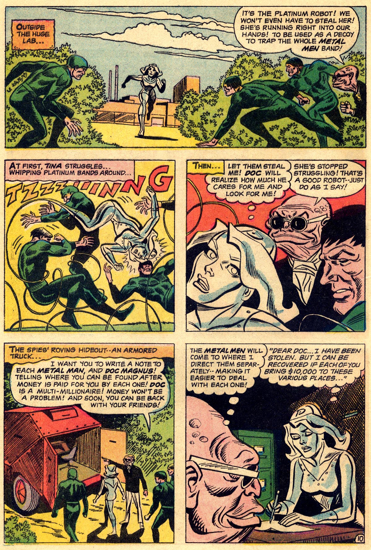 Read online Metal Men (1963) comic -  Issue #23 - 16