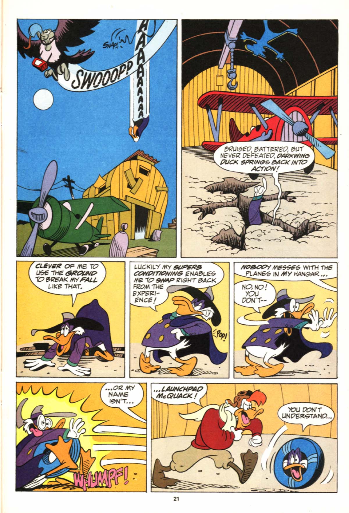 Read online Disney's Darkwing Duck Limited Series comic -  Issue #1 - 22