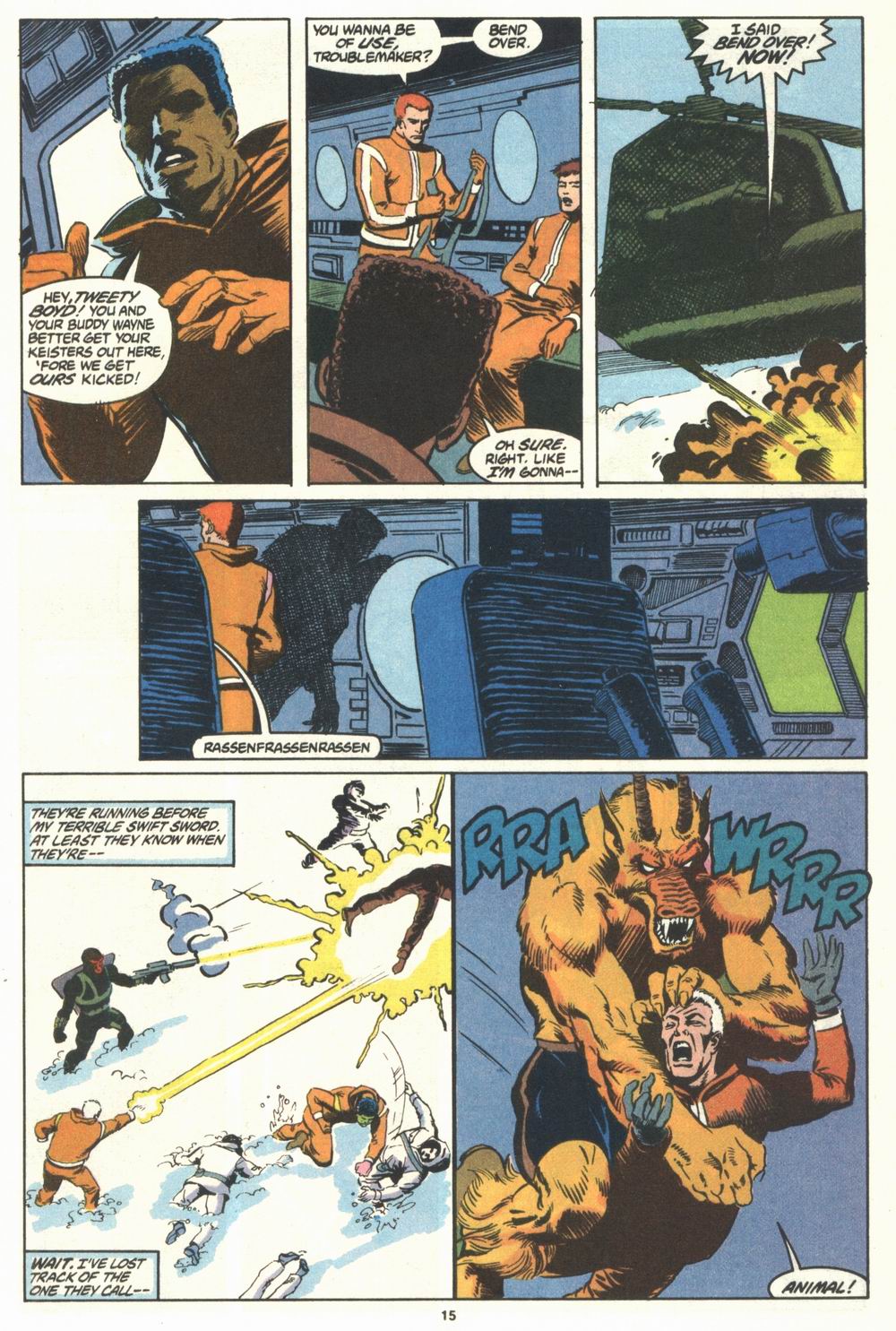 Read online Justice (1986) comic -  Issue #29 - 16