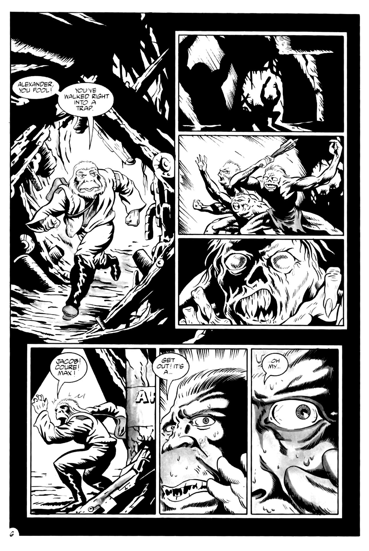 Read online Planet of the Apes (1990) comic -  Issue #2 - 8