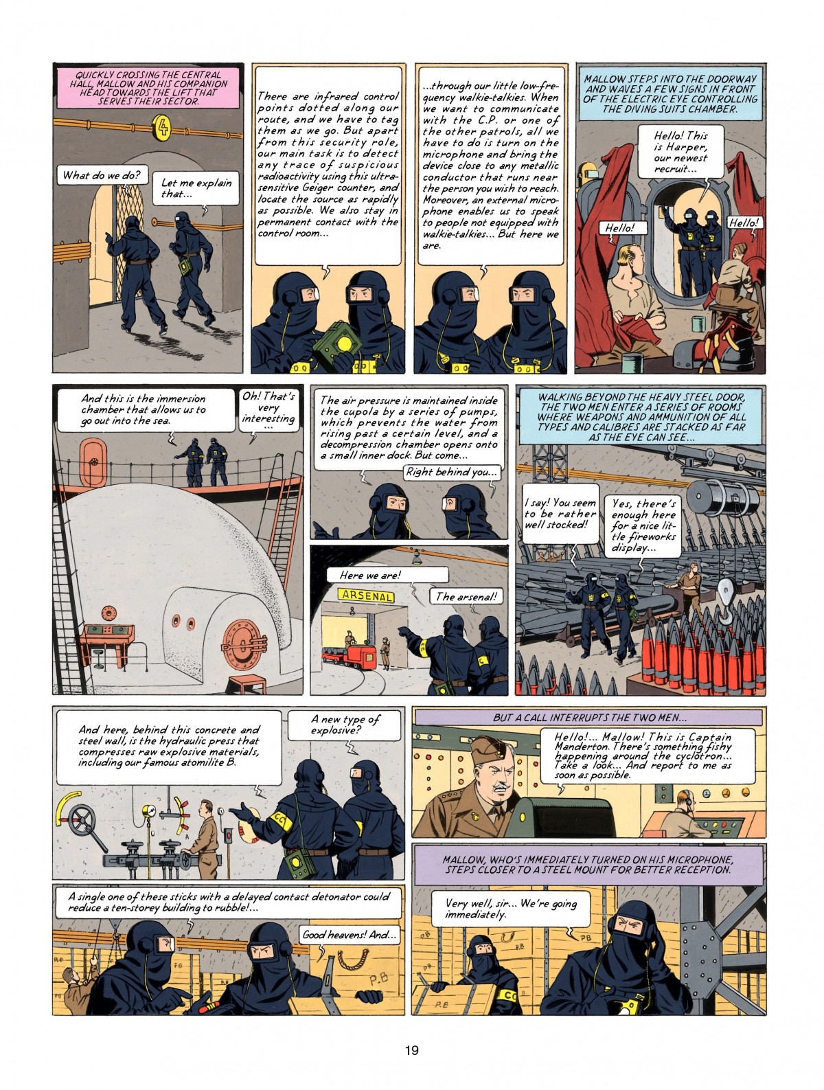 Read online Blake & Mortimer comic -  Issue #17 - 19