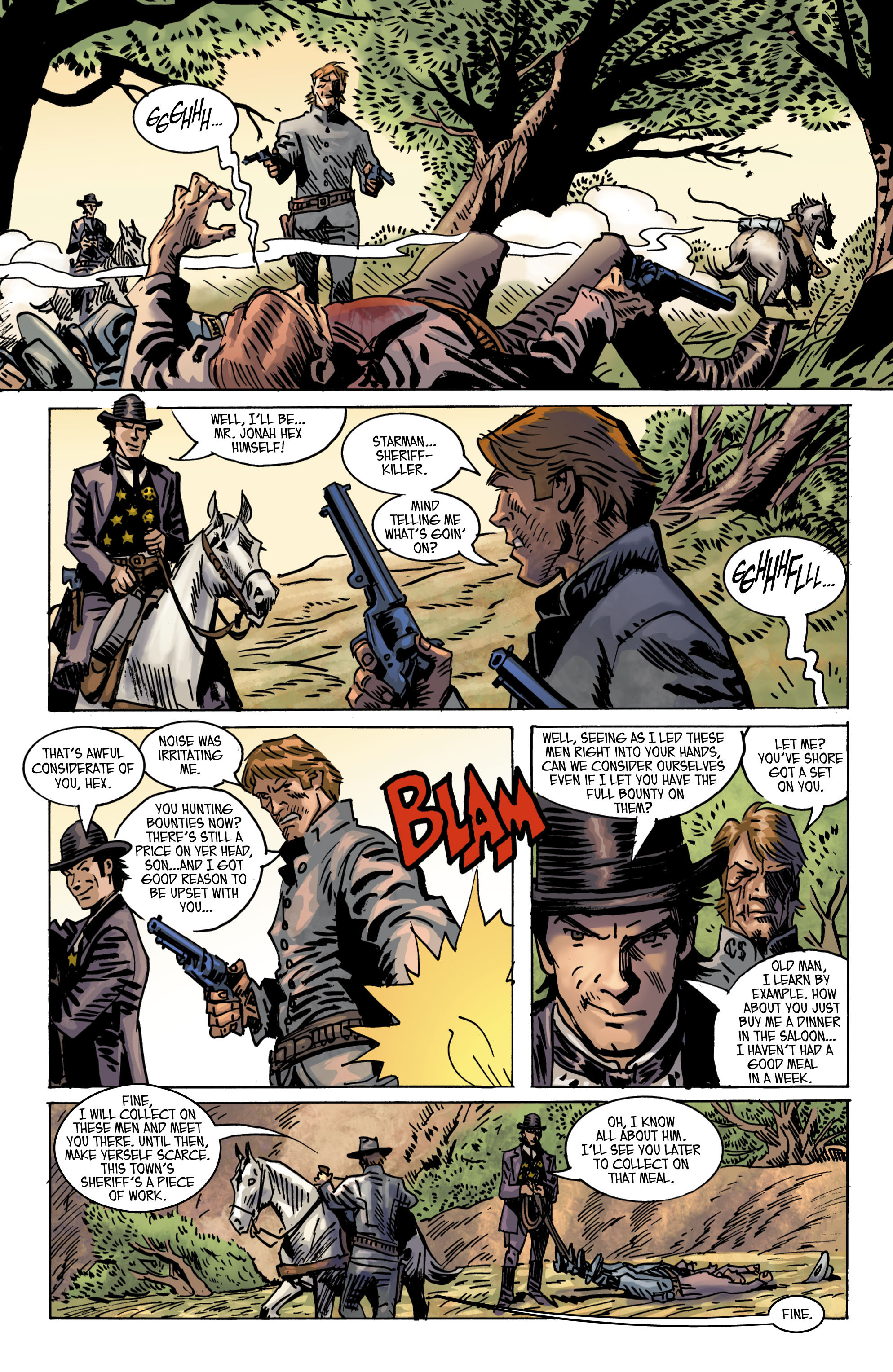 Read online Jonah Hex (2006) comic -  Issue #54 - 11