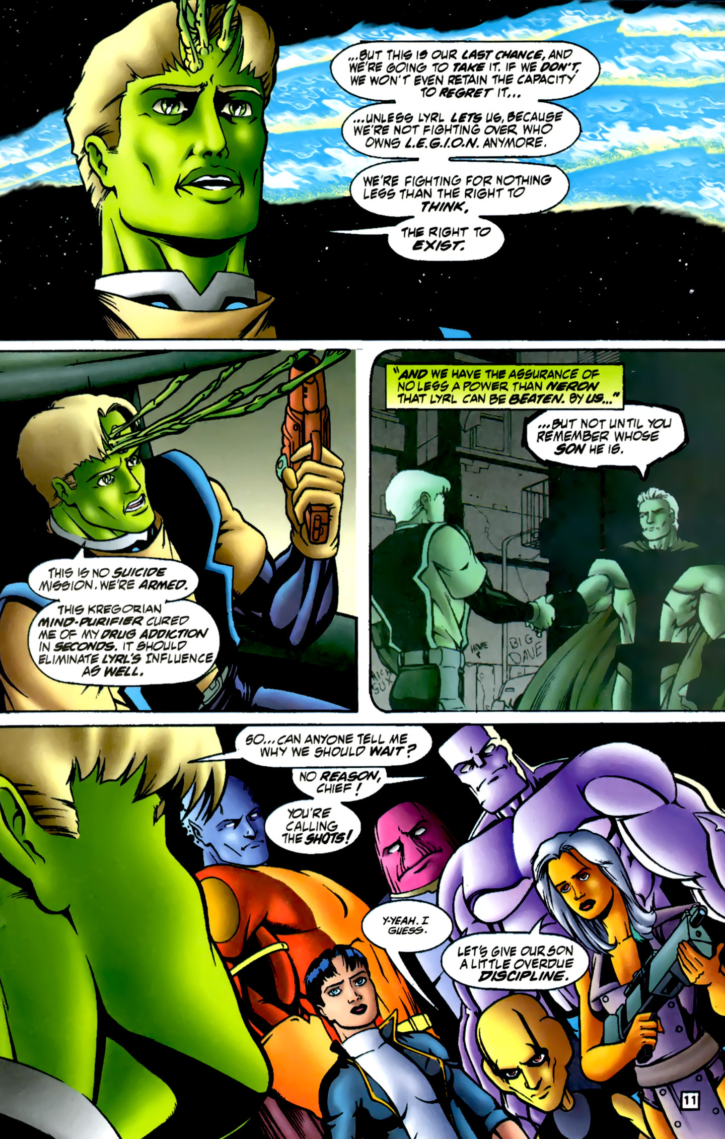 Read online R.E.B.E.L.S. '94 comic -  Issue #16 - 11