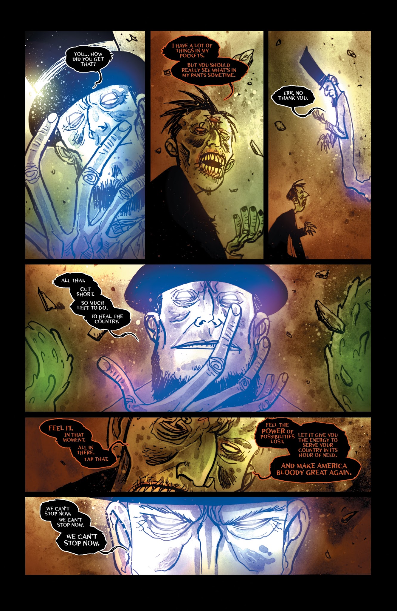 Read online Wormwood Gentleman Corpse: Mr. Wormwood Goes To Washington comic -  Issue #3 - 15