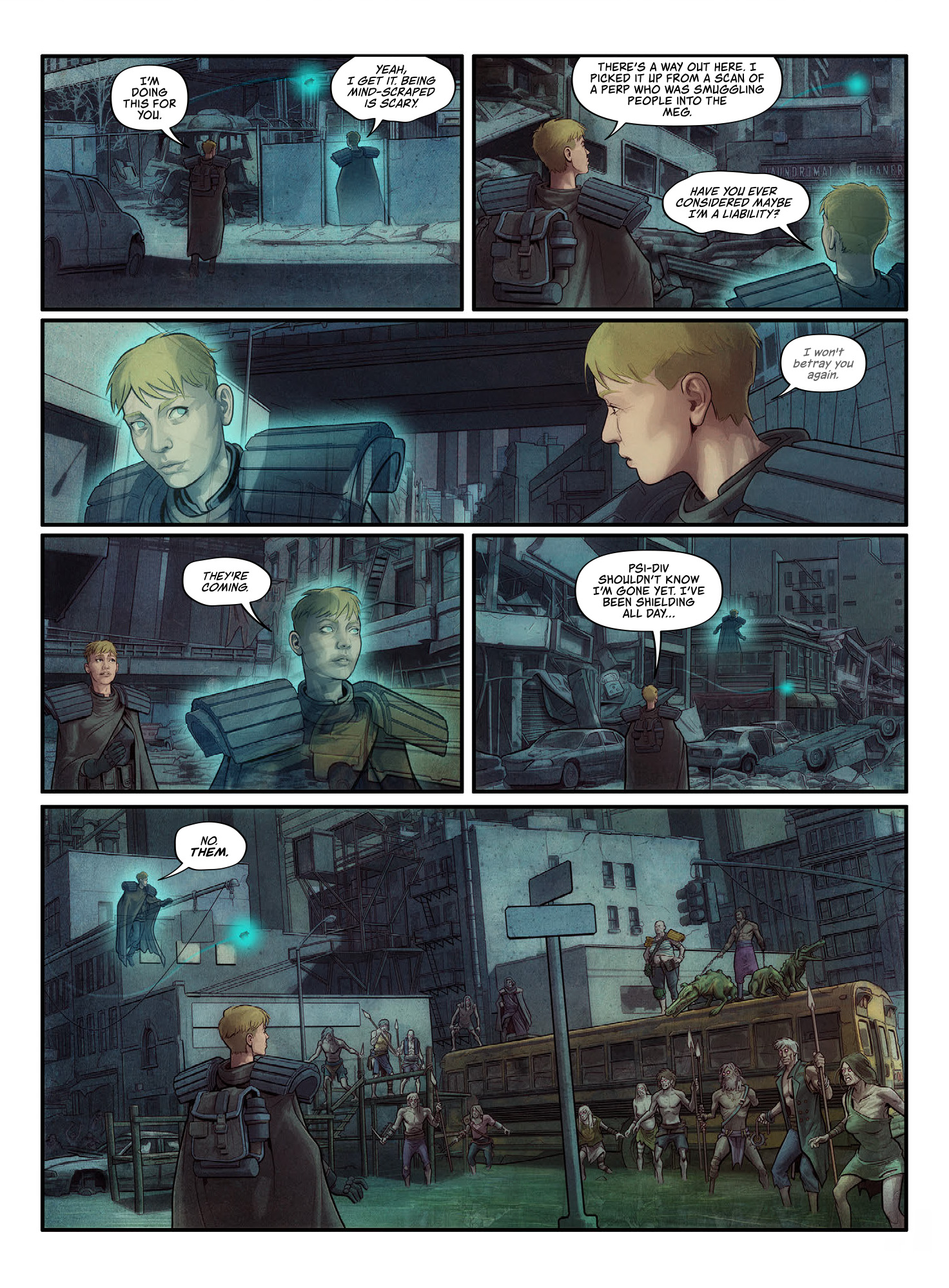 Read online Judge Dredd Megazine (Vol. 5) comic -  Issue #445 - 122