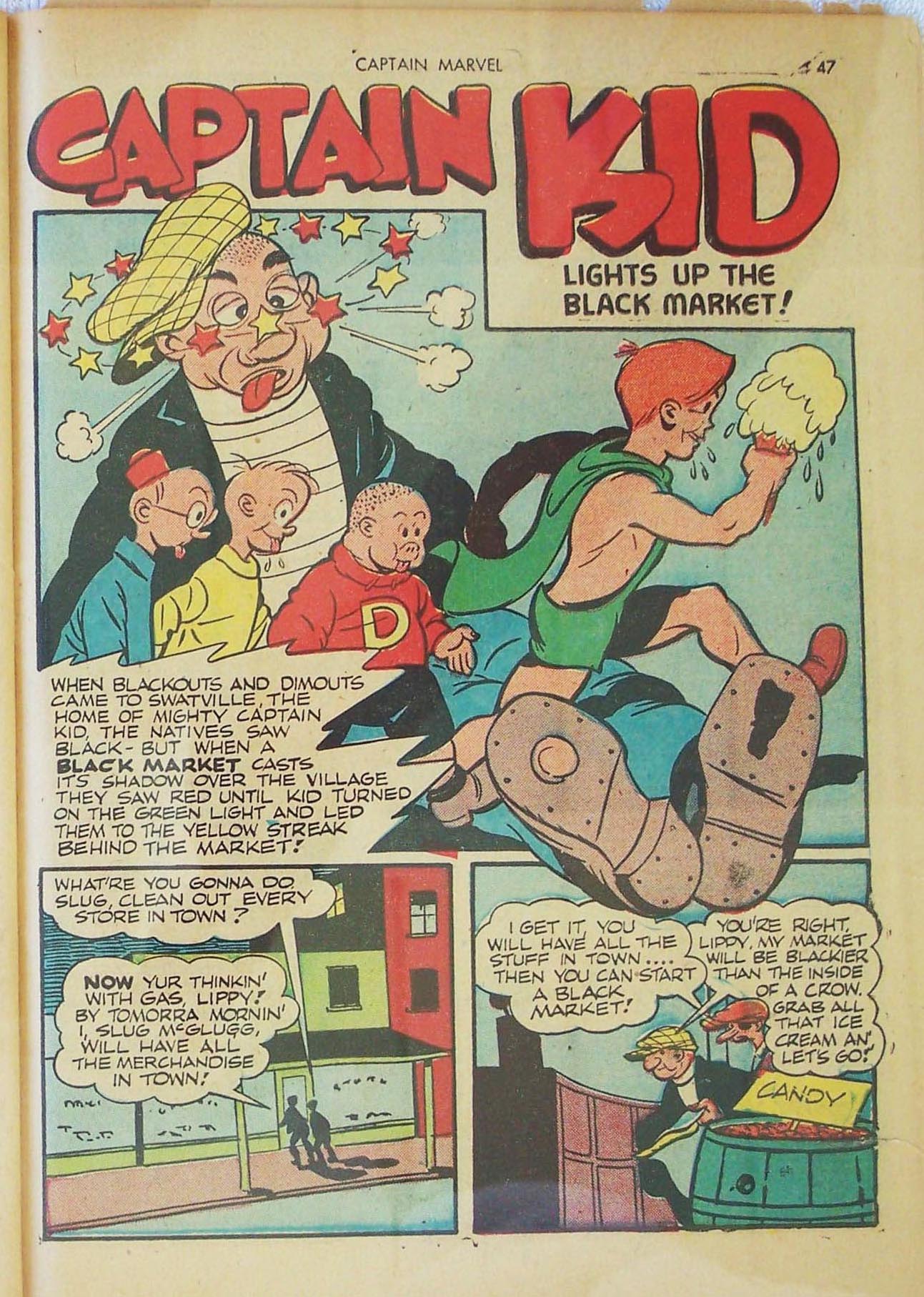 Read online Captain Marvel Adventures comic -  Issue #26 - 48