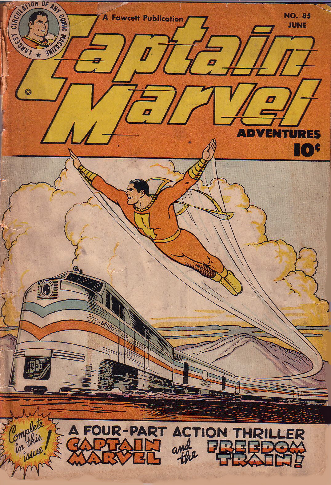 Read online Captain Marvel Adventures comic -  Issue #85 - 1