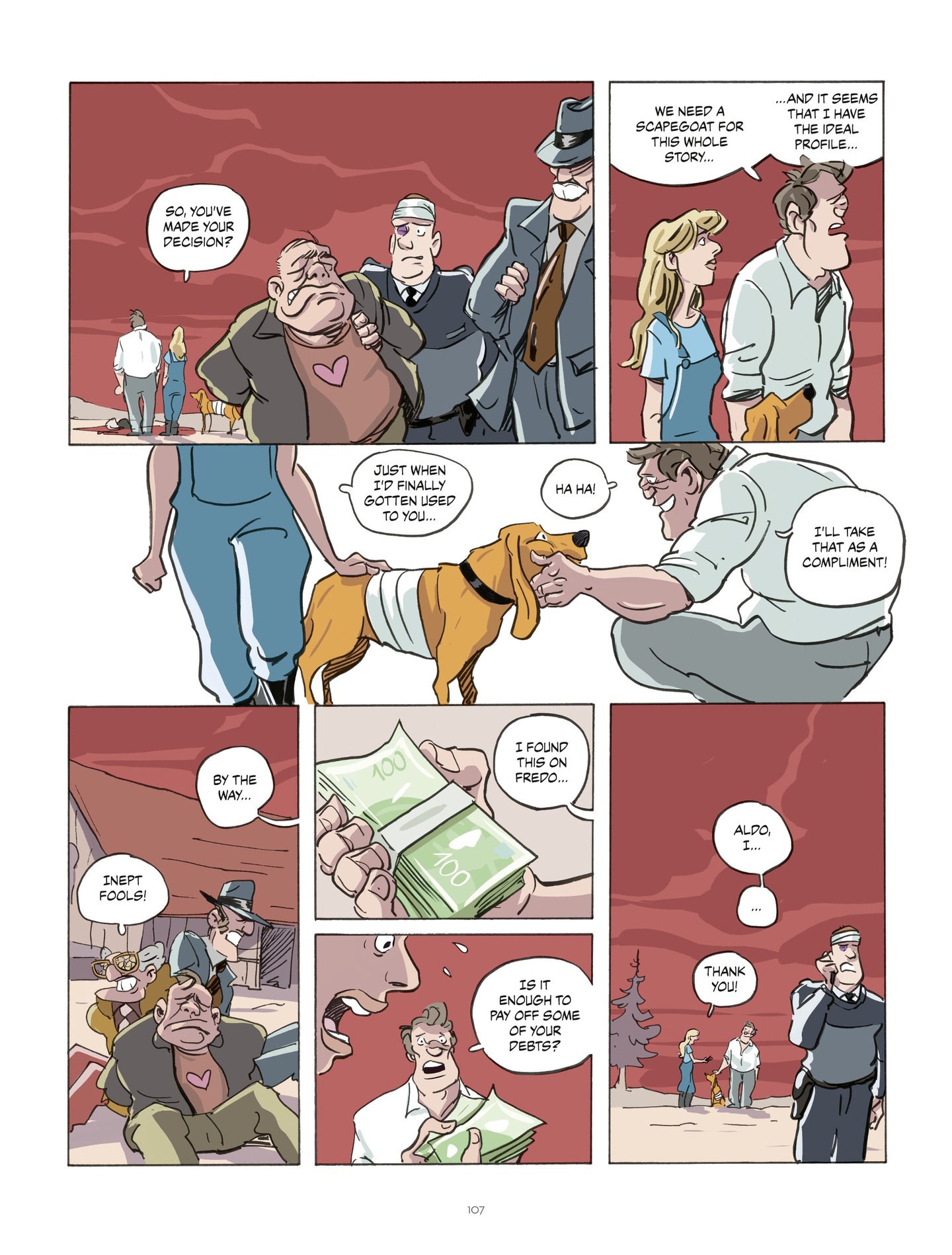 Read online A Taste for Blood comic -  Issue # TPB - 104