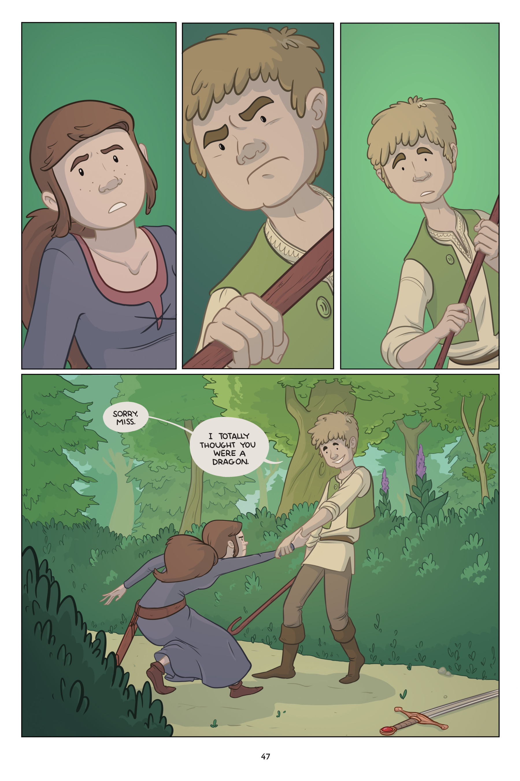 Read online Extraordinary: A Story of an Ordinary Princess comic -  Issue # TPB (Part 1) - 48