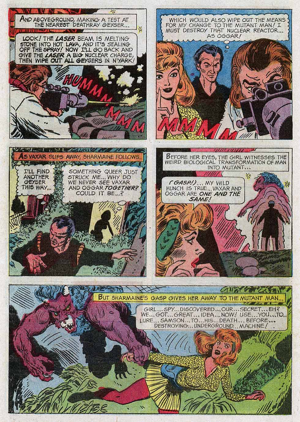 Read online Mighty Samson (1964) comic -  Issue #5 - 28