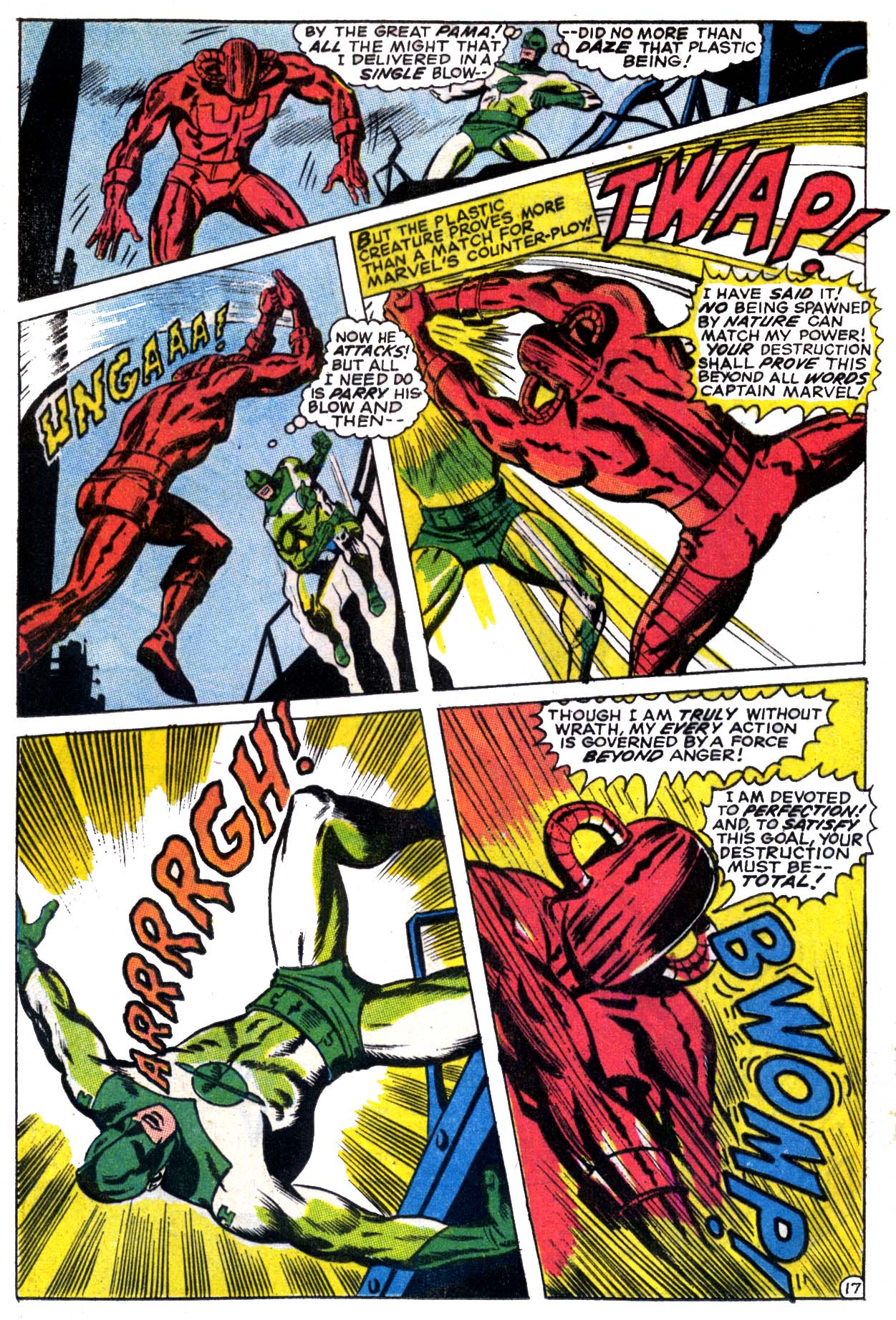 Read online Captain Marvel (1968) comic -  Issue #12 - 18