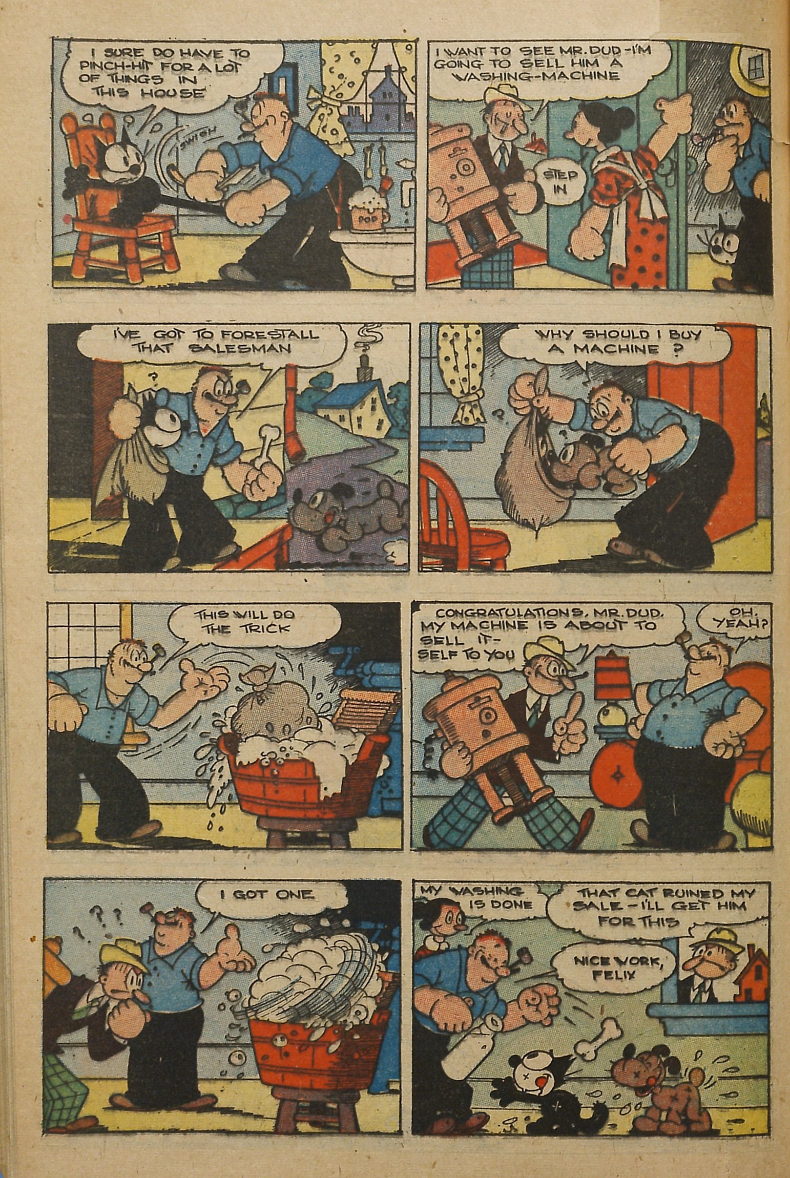 Read online Felix the Cat (1951) comic -  Issue #37 - 79