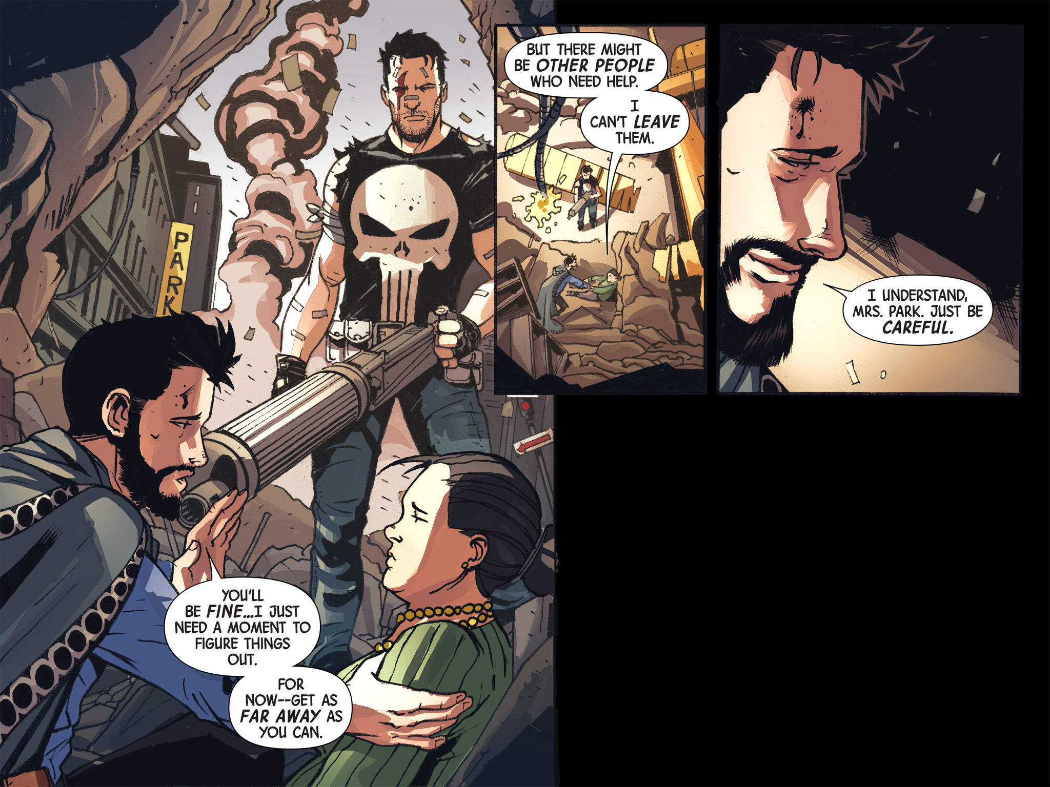 Read online Doctor Strange/Punisher: Magic Bullets Infinite Comic comic -  Issue #7 - 34