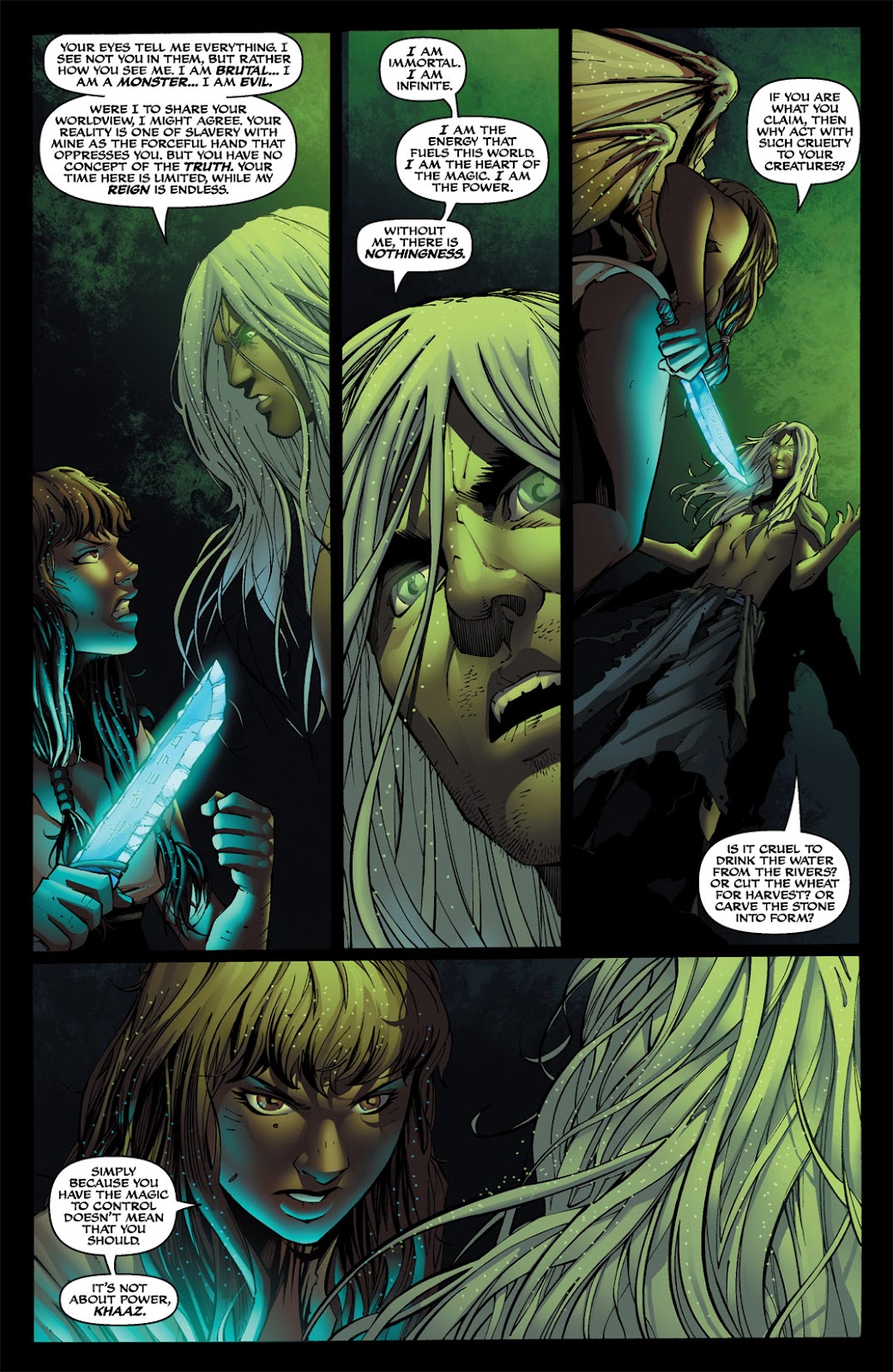 Michael Turner's Soulfire: Chaos Reign issue 3 - Page 11