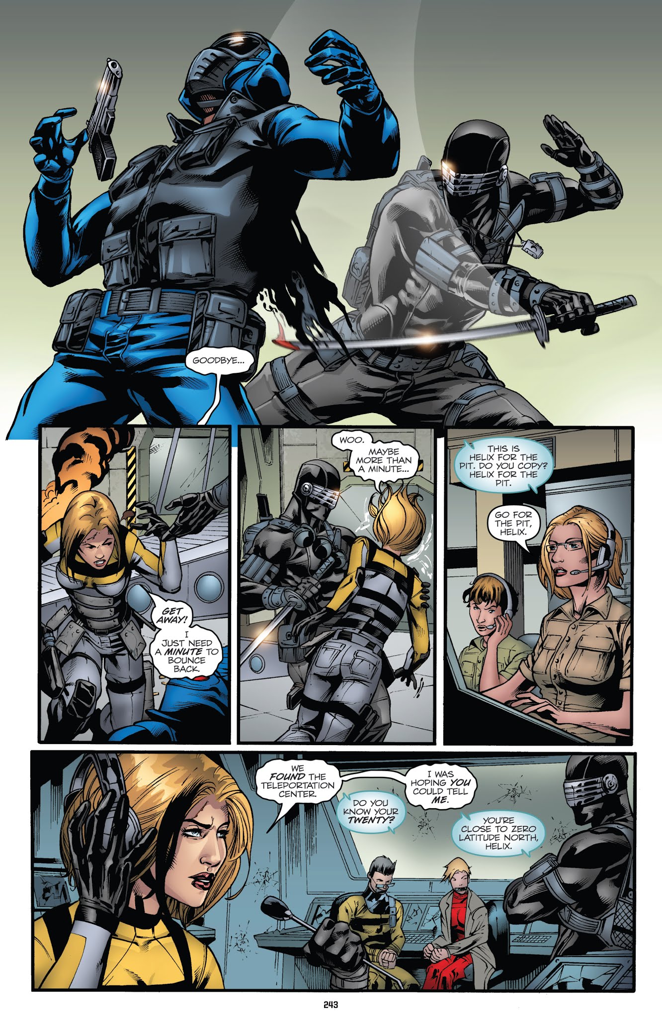 Read online G.I. Joe: The IDW Collection comic -  Issue # TPB 5 - 242