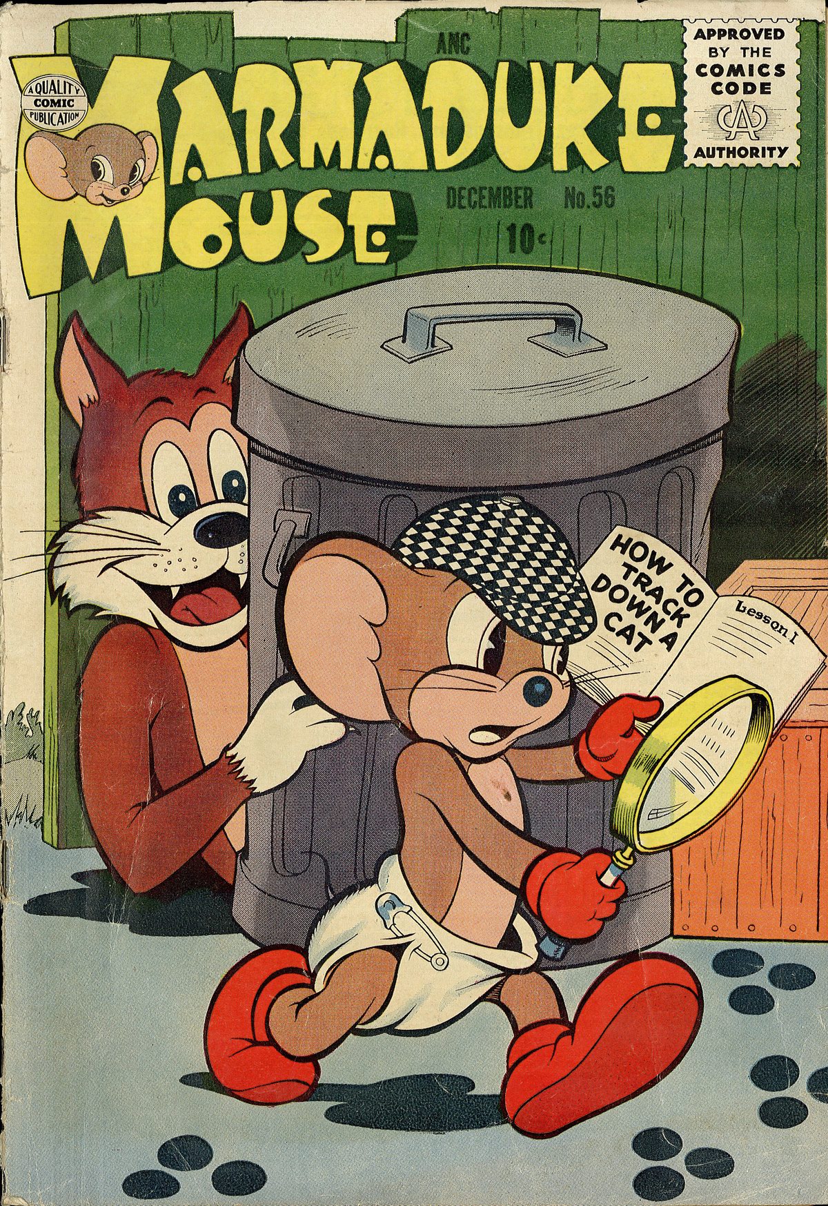 Read online Marmaduke Mouse comic -  Issue #56 - 1