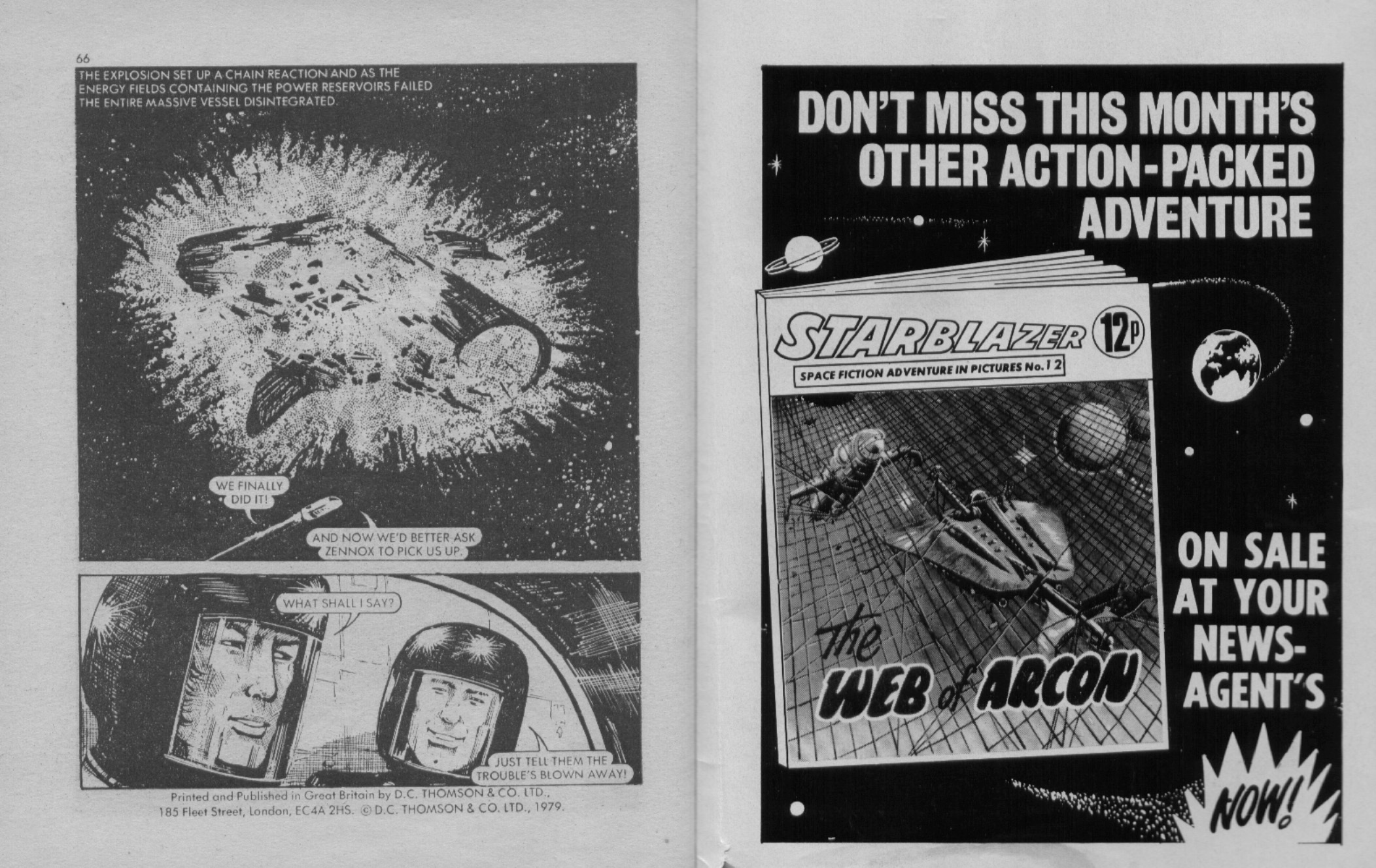 Read online Starblazer comic -  Issue #13 - 34