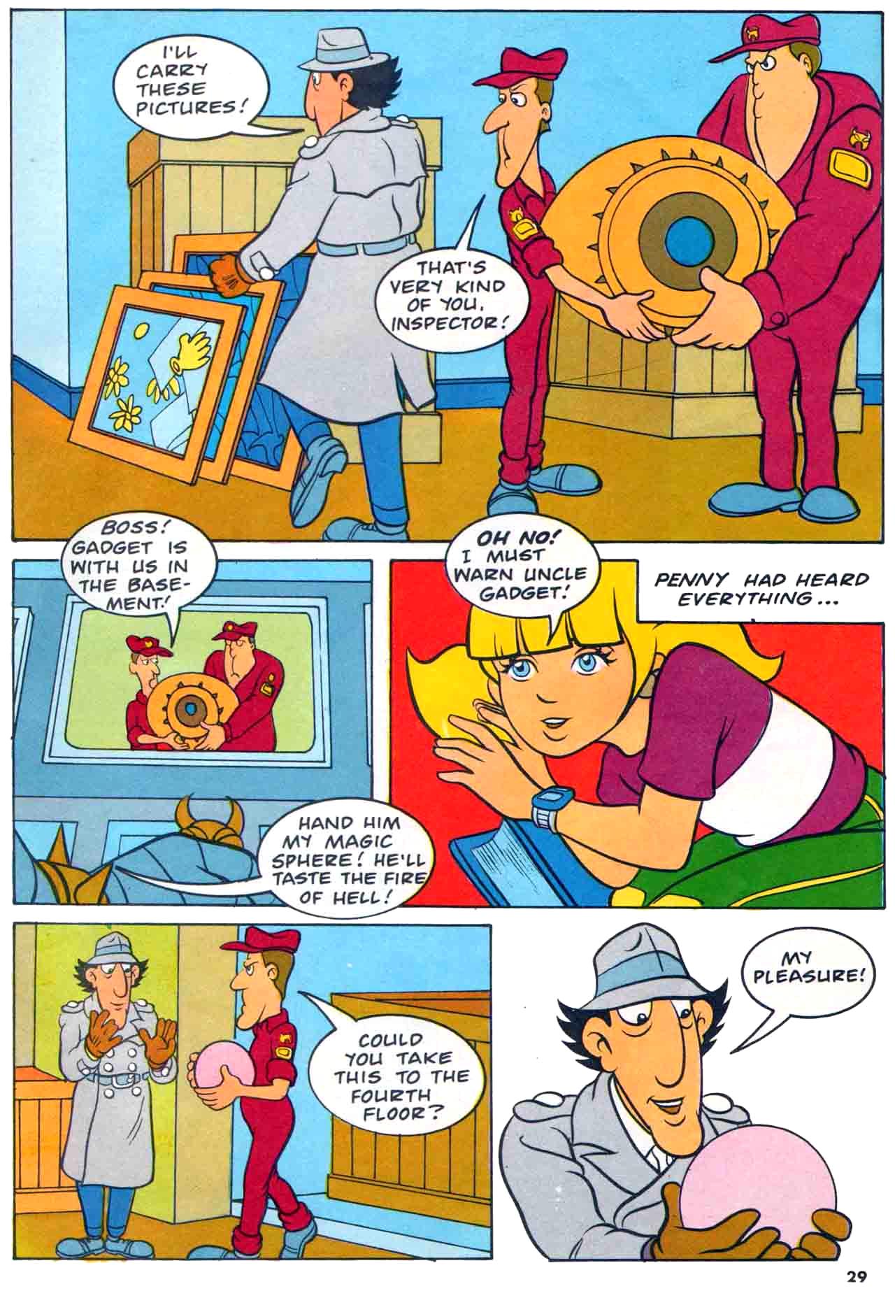 Read online Inspector Gadget (1975) comic -  Issue # Full - 29
