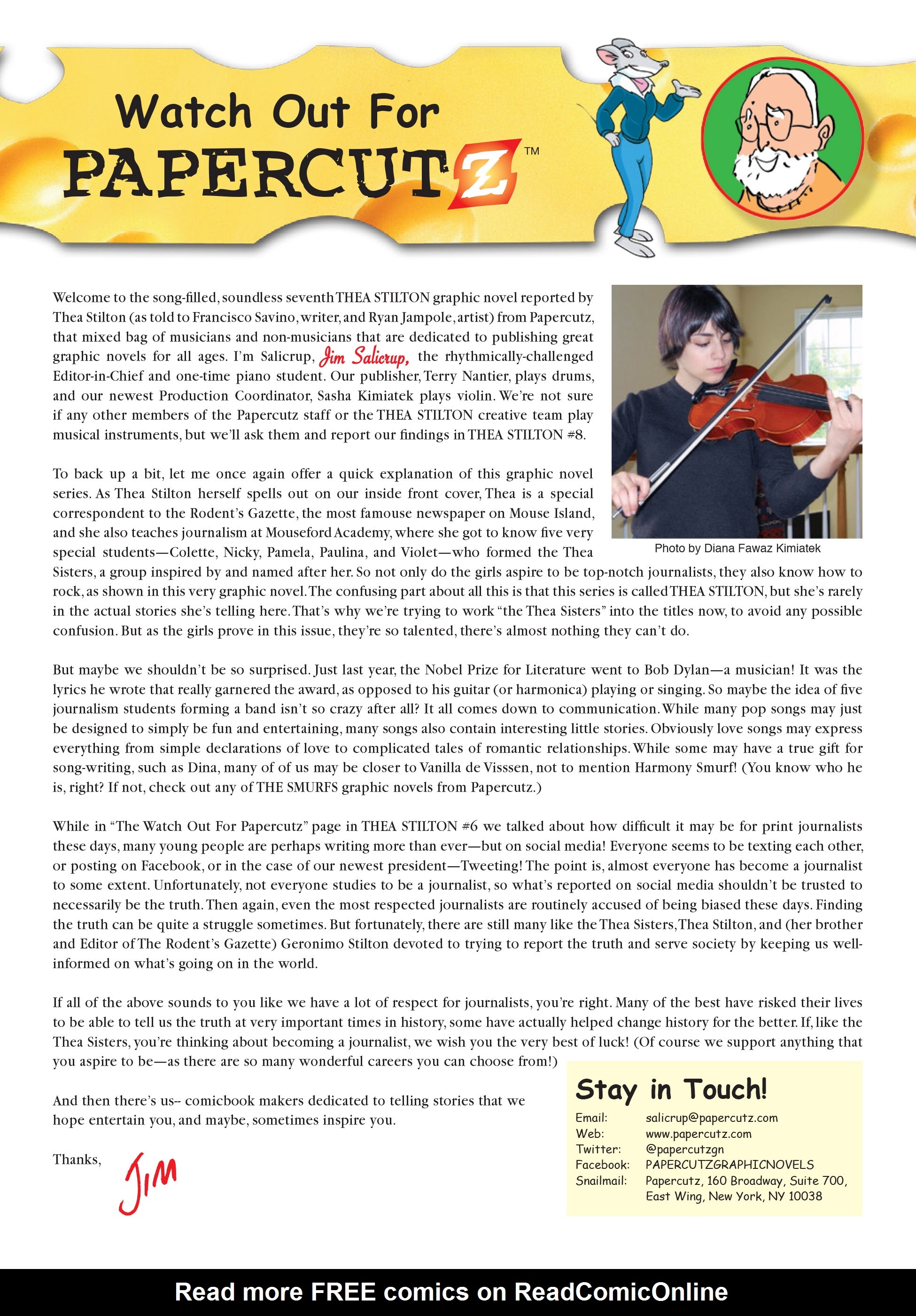 Read online Thea Stilton comic -  Issue # TPB 7 - 56