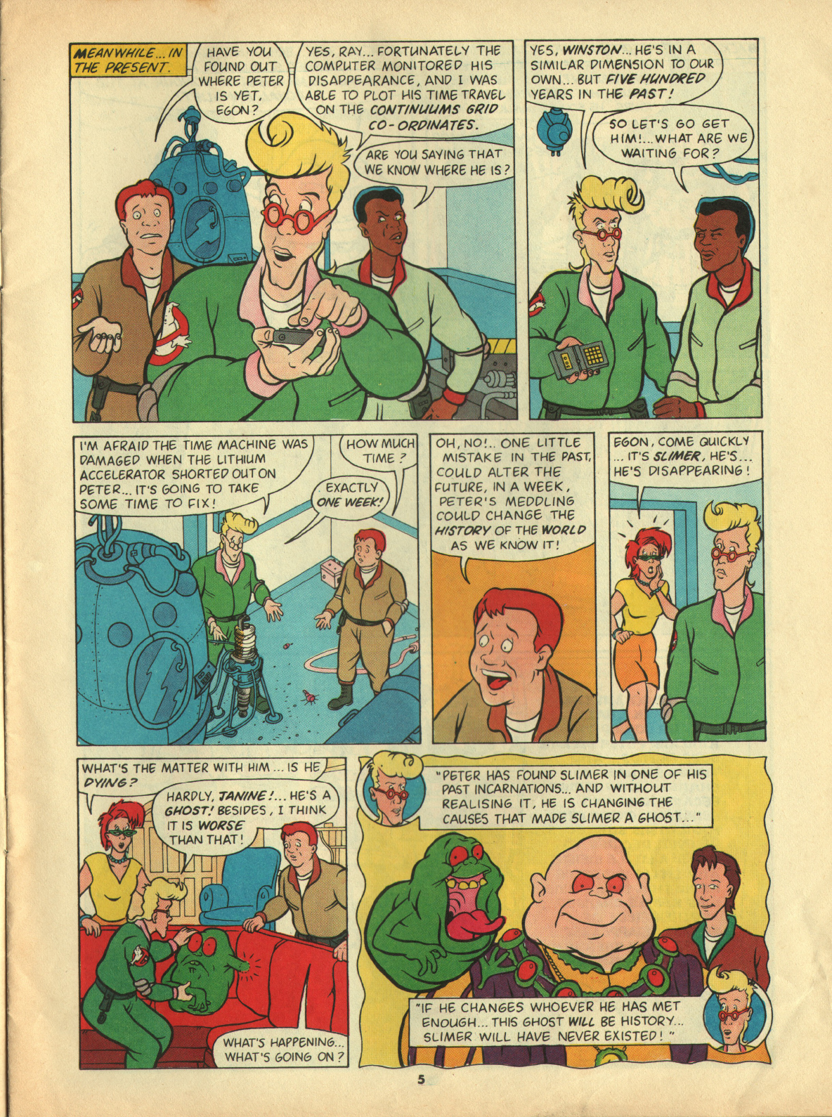 Read online The Real Ghostbusters comic -  Issue #22 - 5