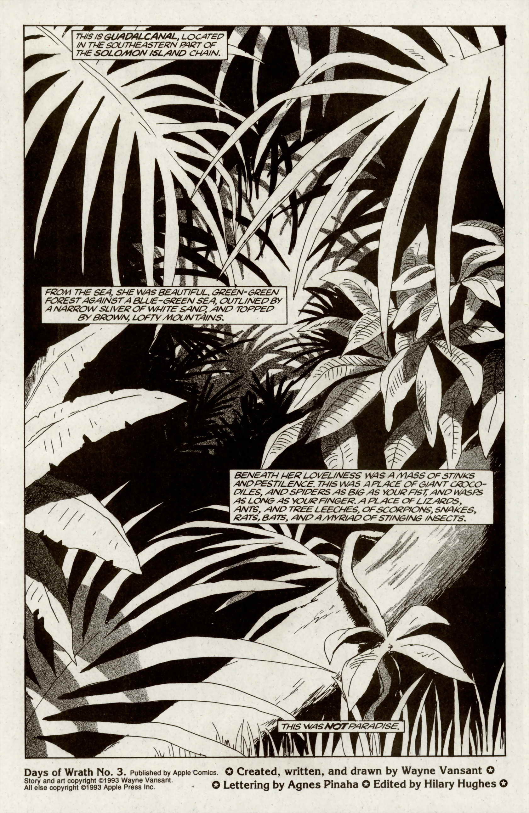 Read online Days of Wrath comic -  Issue #3 - 3