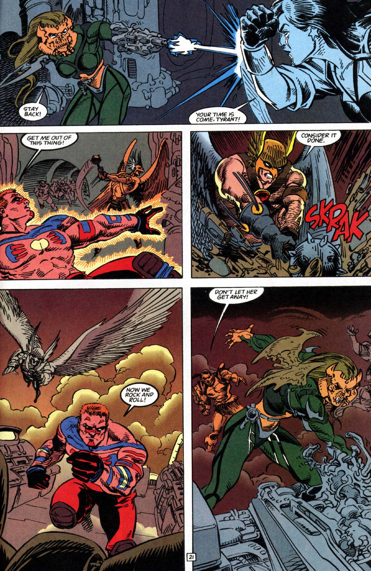 Read online Hawkman (1993) comic -  Issue #23 - 22