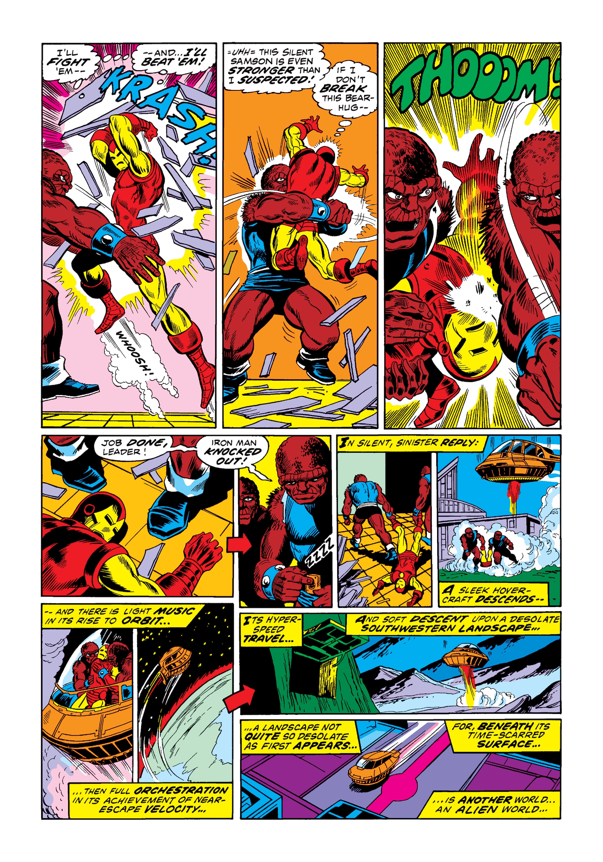 Read online Marvel Masterworks: Captain Marvel comic -  Issue # TPB 3 (Part 1) - 72