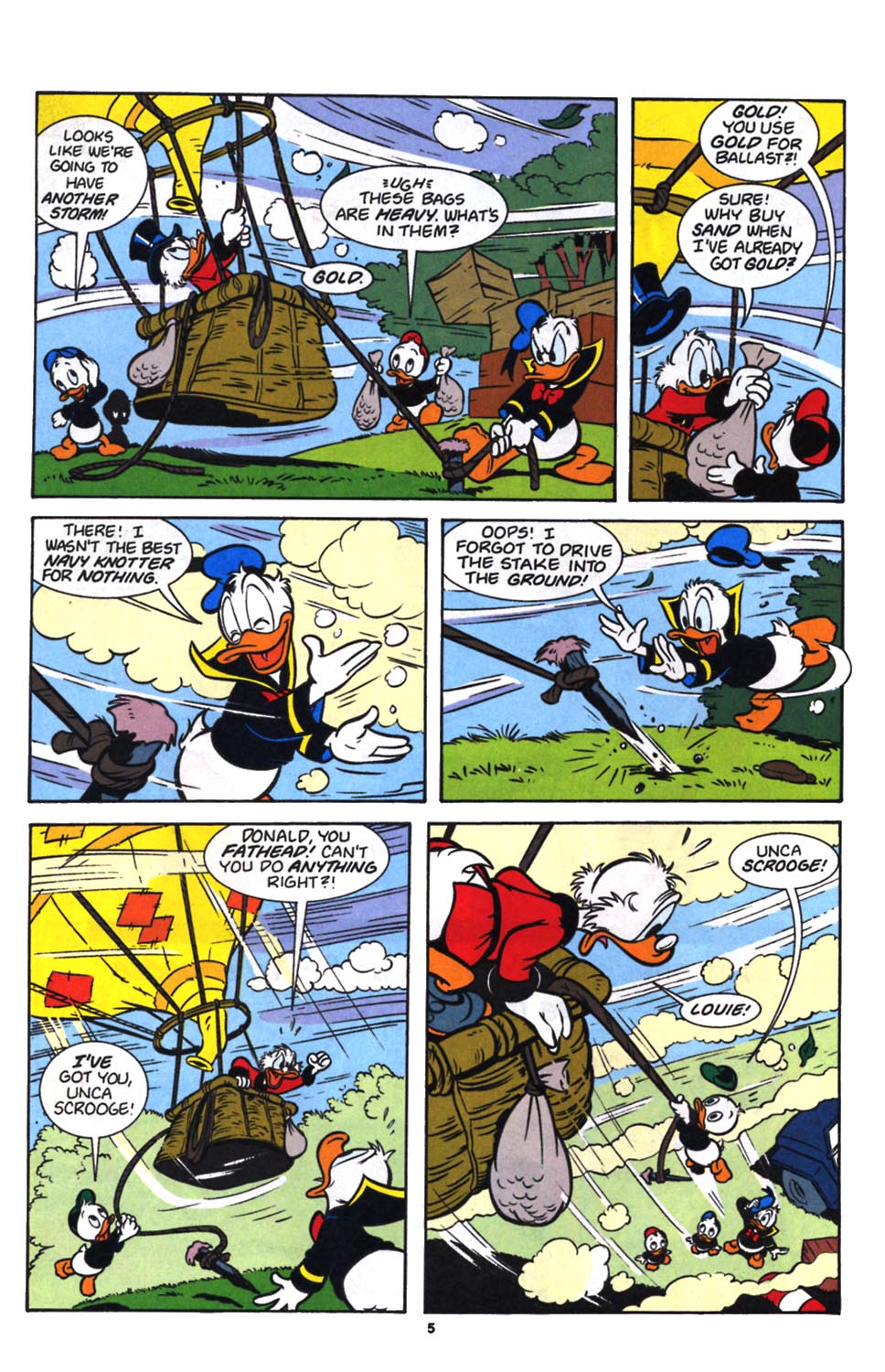 Read online Uncle Scrooge (1953) comic -  Issue #257 - 6