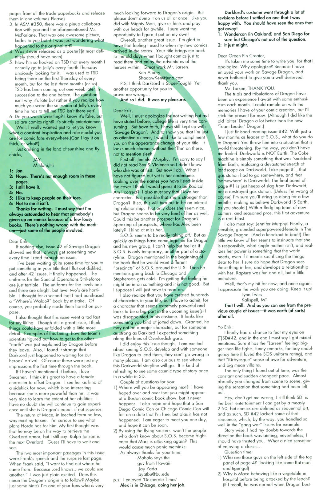 Read online The Savage Dragon (1993) comic -  Issue #44 - 30
